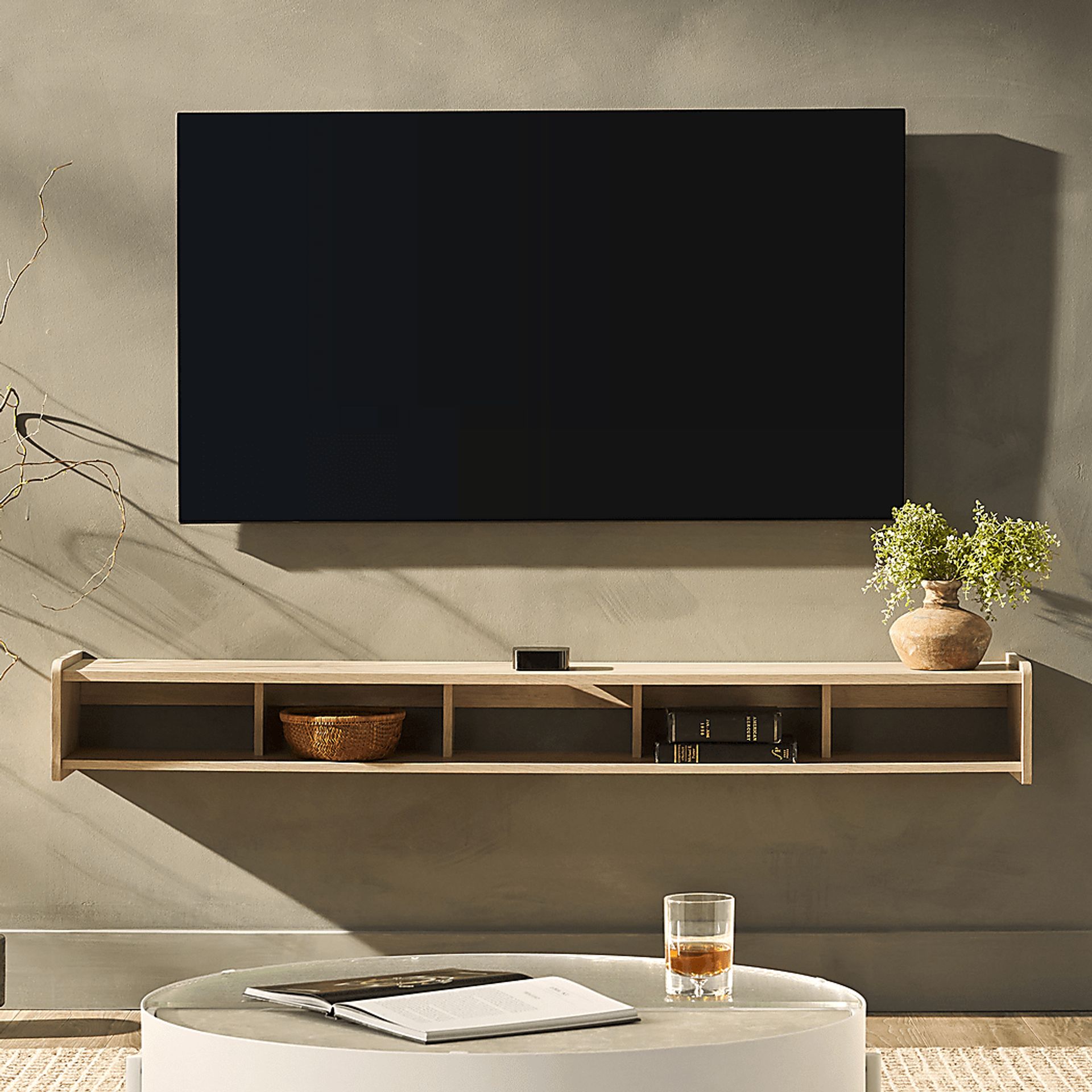 Ballantray Oak 65 in. Console - Image 2