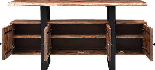 Ballanville Brown Credenza - Thumbnail - Image 3