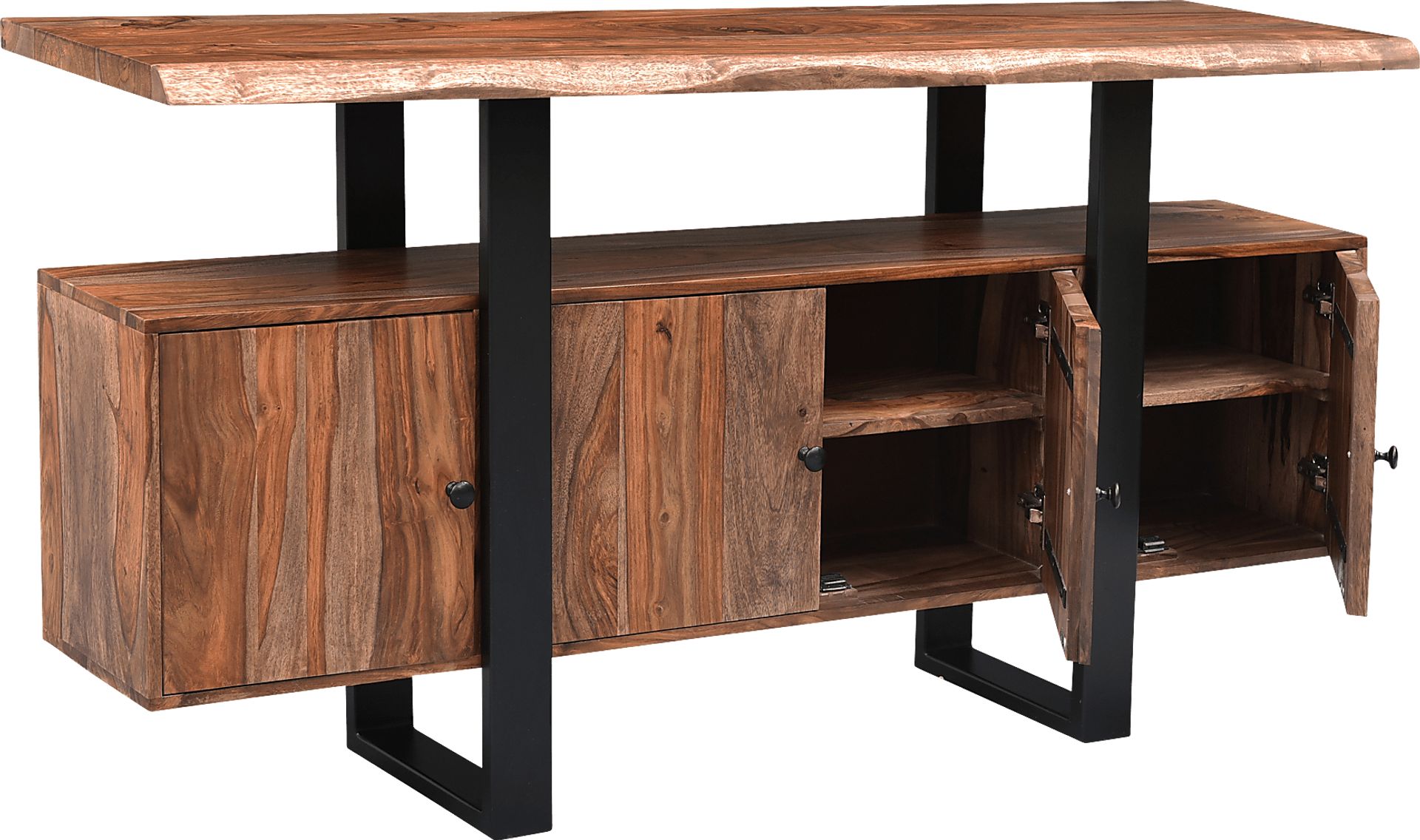 Ballanville Brown Credenza - Image 4