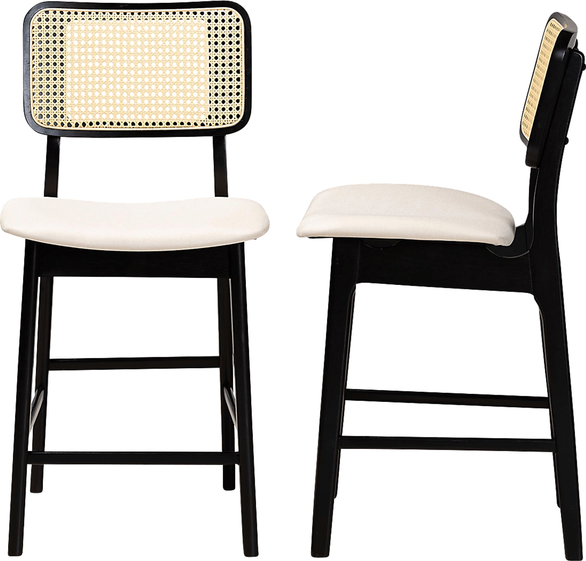 Ballardvale Black Counter Stool, Set of 2 - Image 5