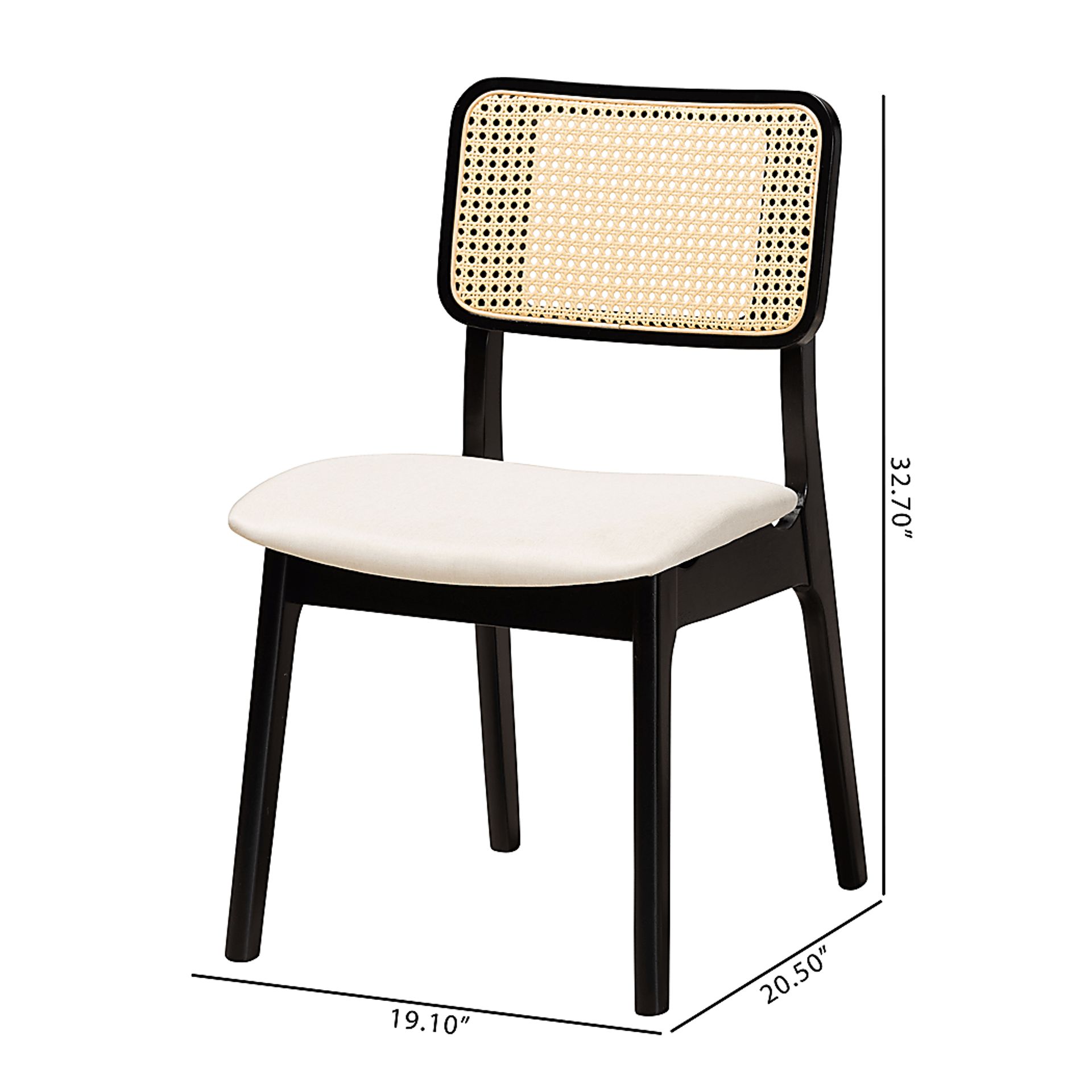 Ballardvale Black Side Chair, Set of 2 - Image 8