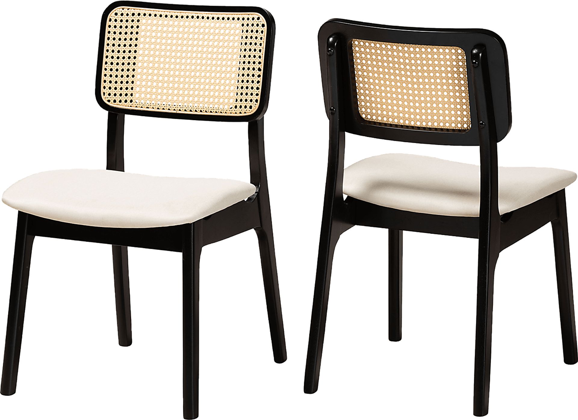 Ballardvale Black Side Chair, Set of 2 - Image 1