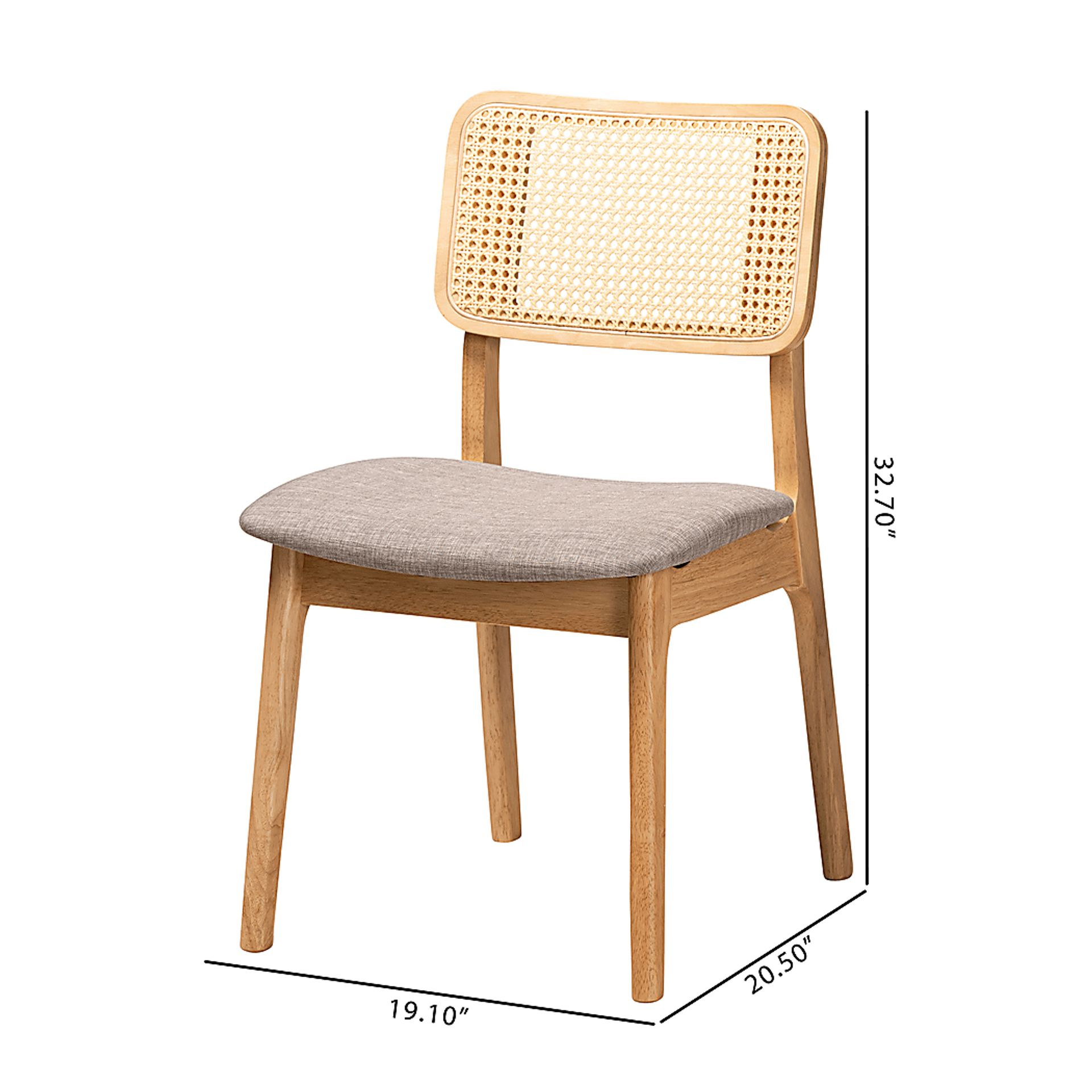Ballardvale Light Brown Side Chair, Set of 2 - Image 8