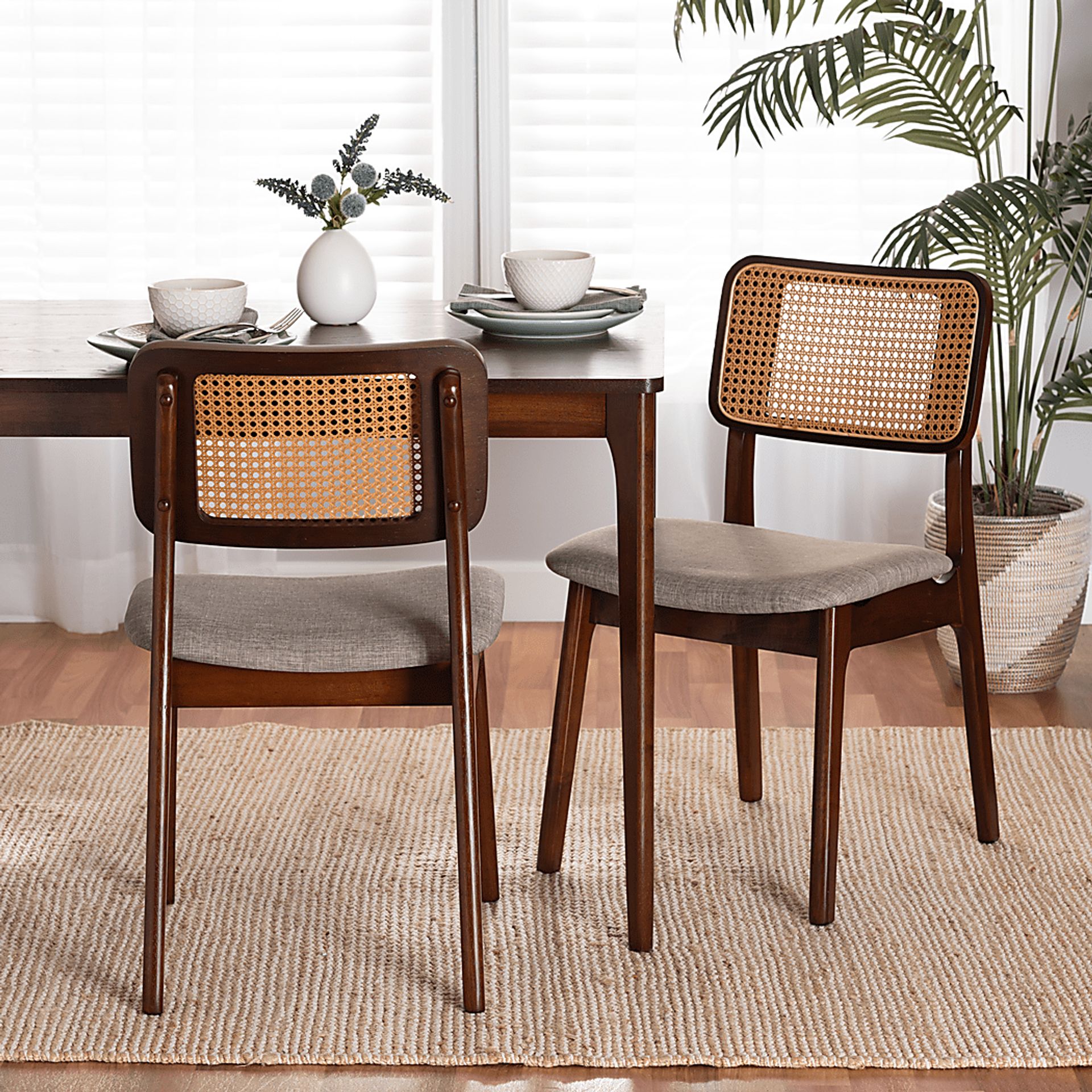 Ballardvale Walnut Brown Side Chair, Set of 2 - Image 2