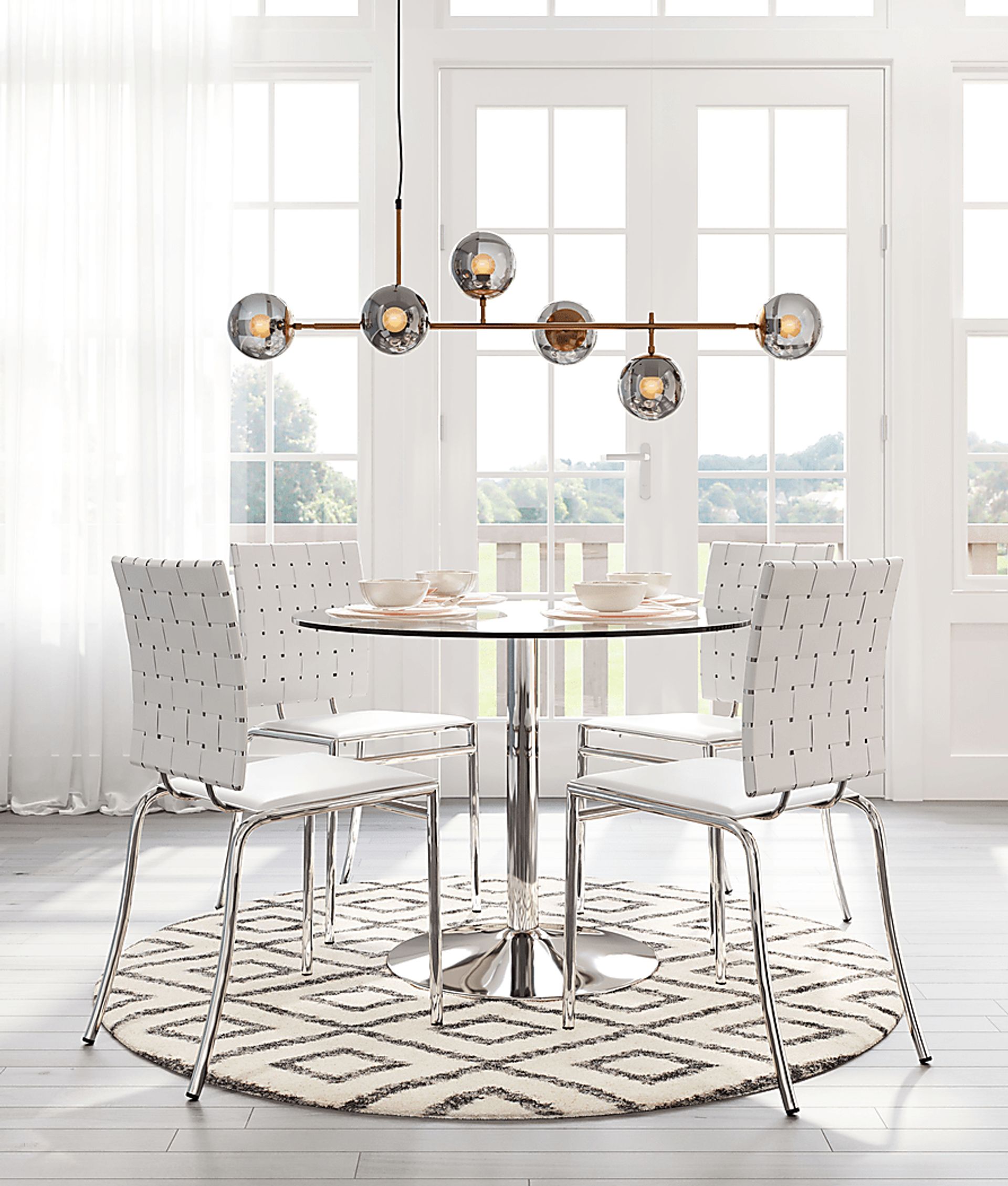 Ballast Cove Gold Chandelier - Image 15