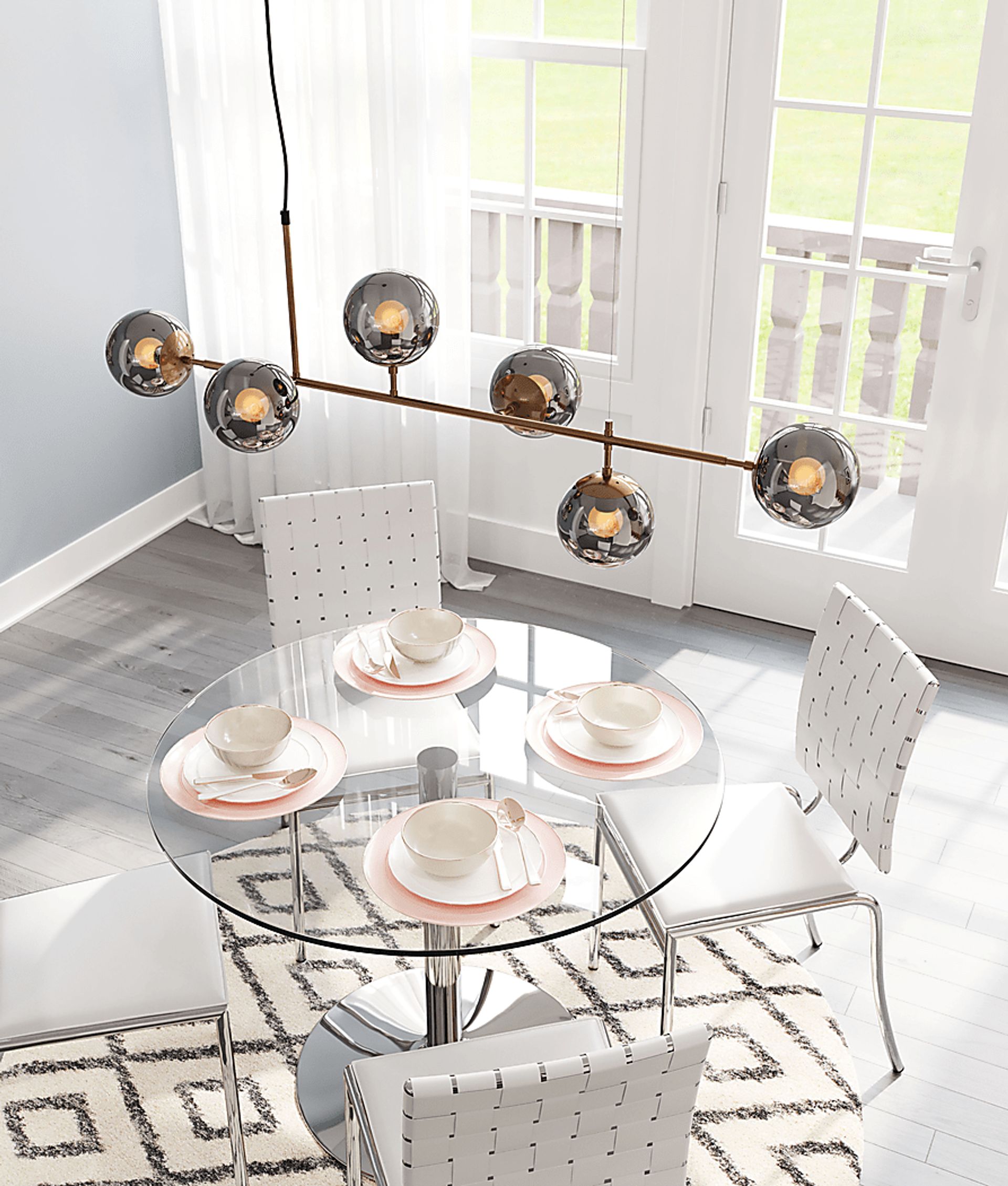 Ballast Cove Gold Chandelier - Image 16