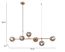 Ballast Cove Gold Chandelier