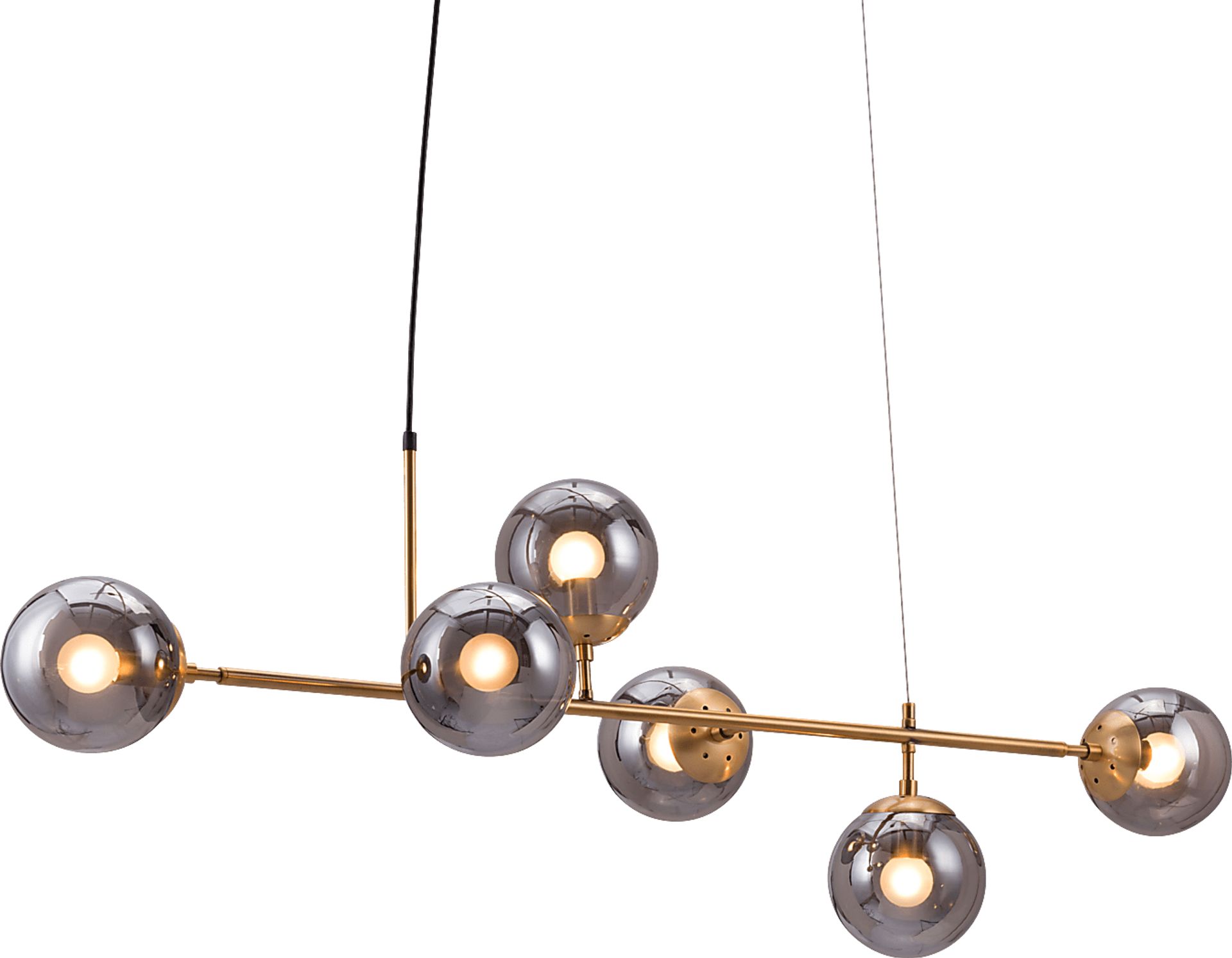 Ballast Cove Gold Chandelier - Image 4