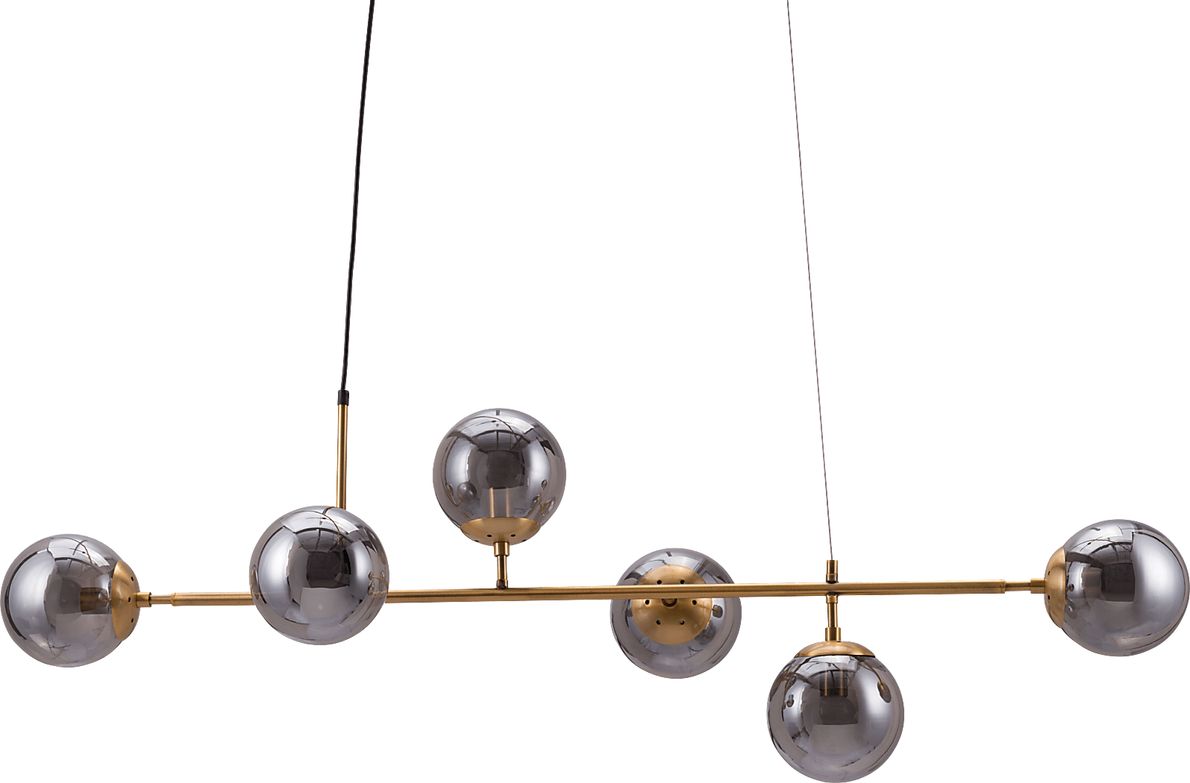 Ballast Cove Gold Chandelier