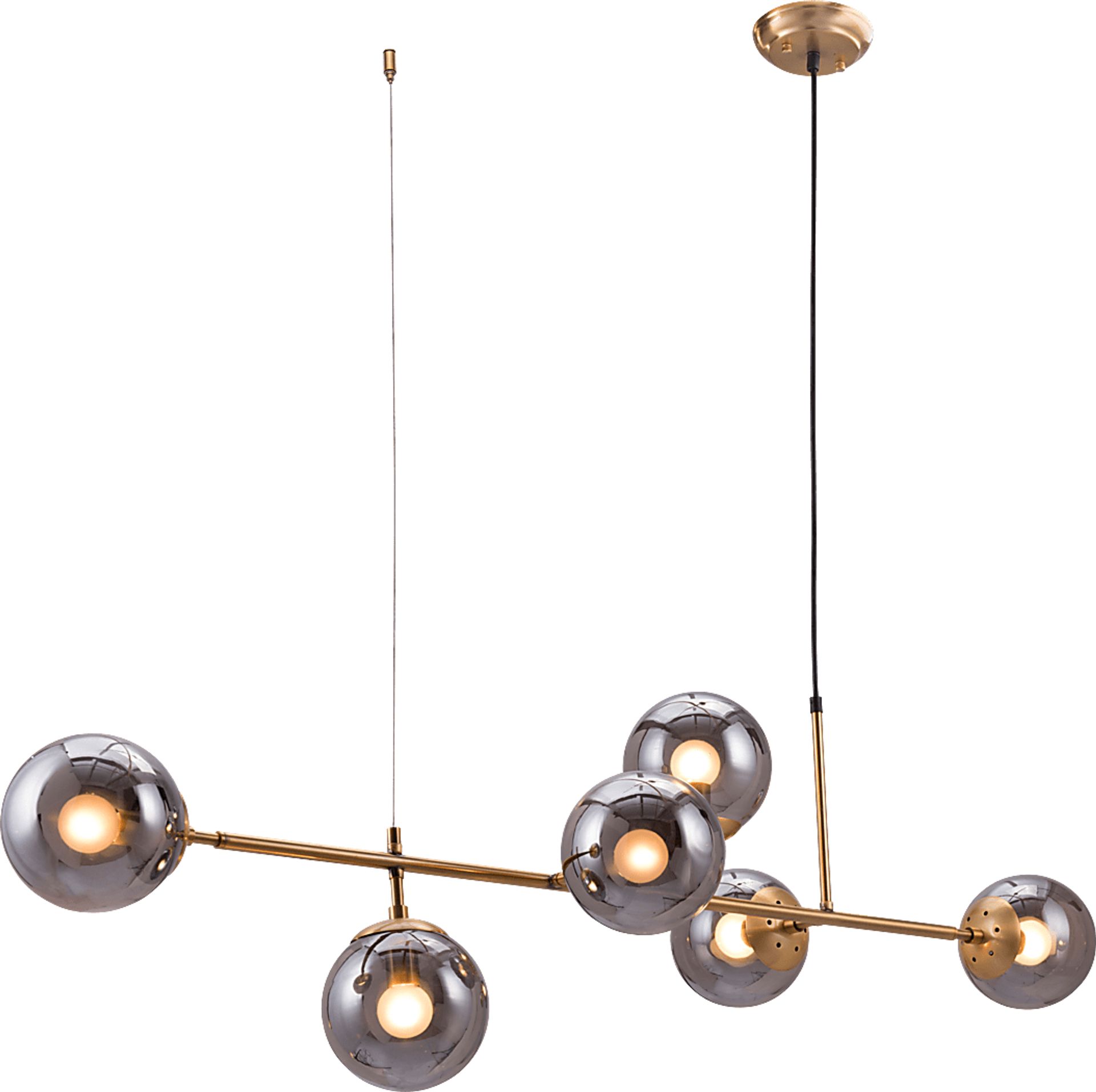 Ballast Cove Gold Chandelier - Image 9
