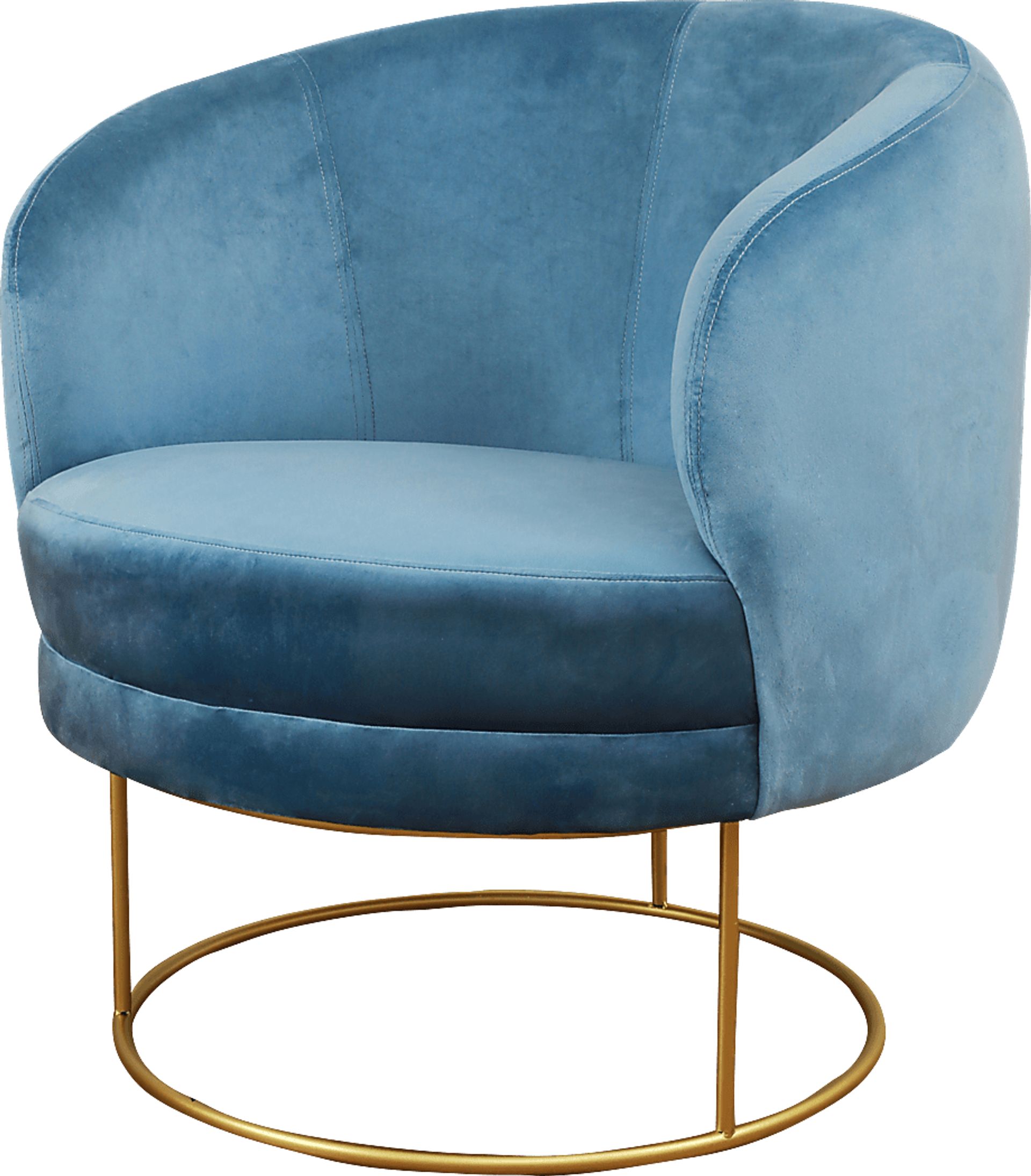 Balleigh Blue Accent Chair - Image 2