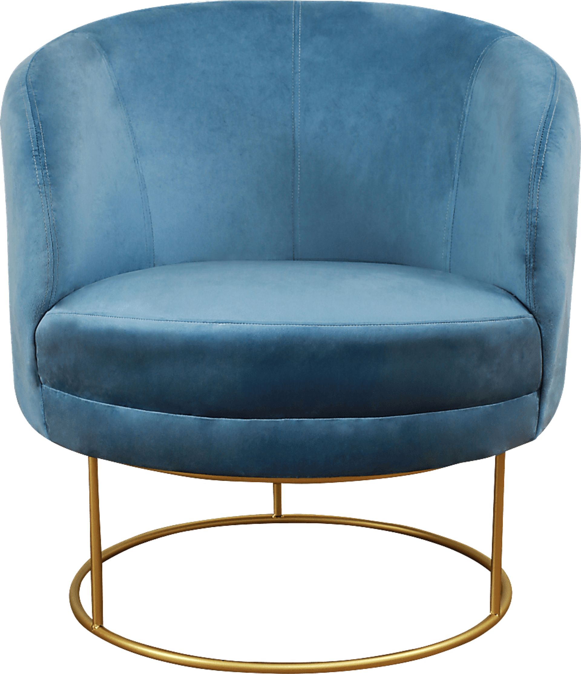 Balleigh Blue Accent Chair - Image 3