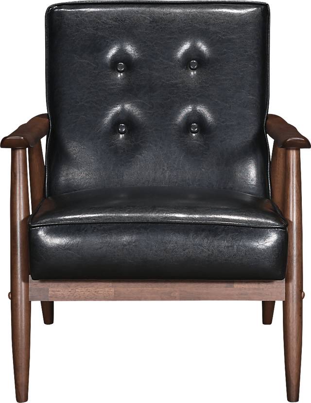 Ballencia Black Accent Chair - Thumbnail - Image 2