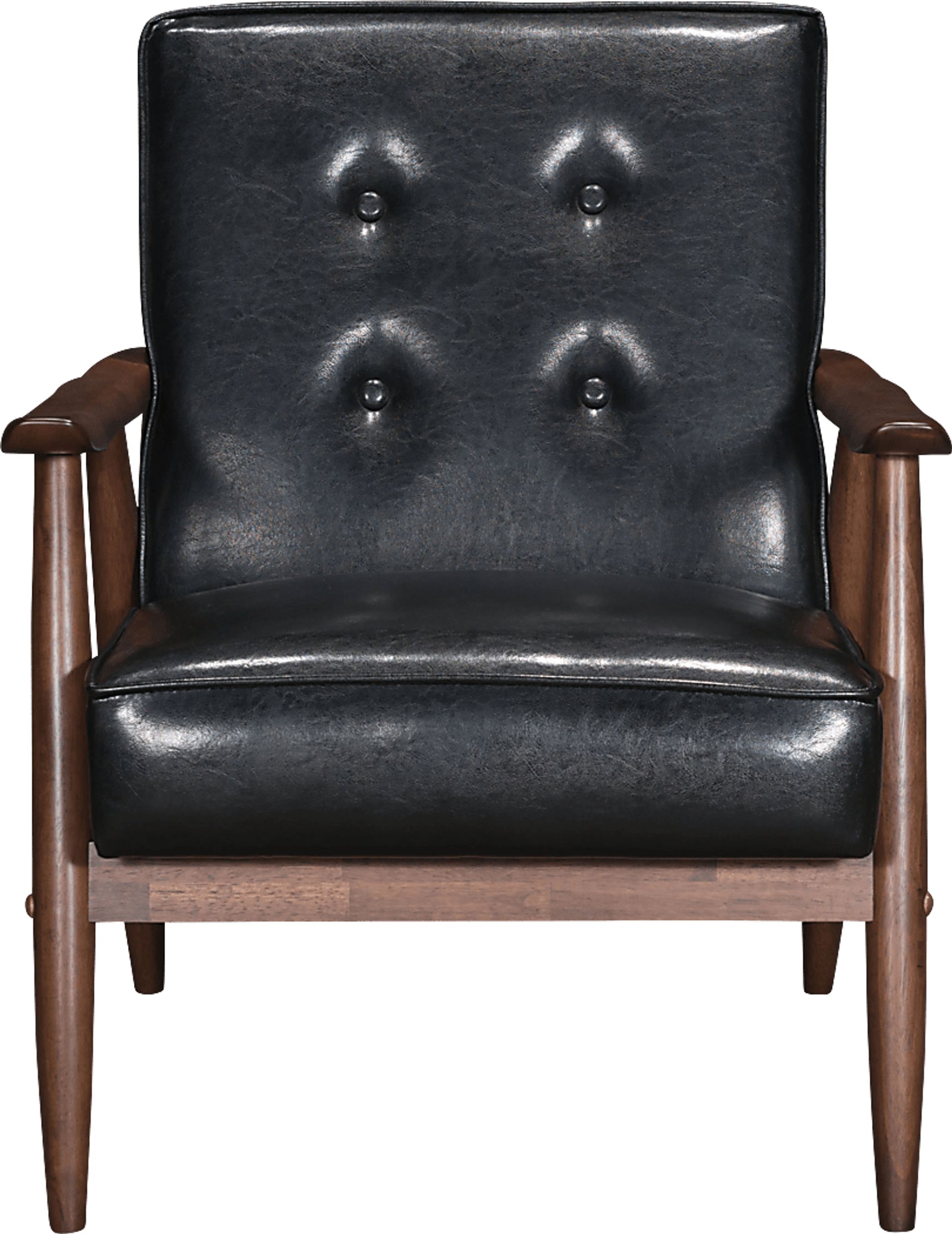 Ballencia Black Accent Chair - Image 2