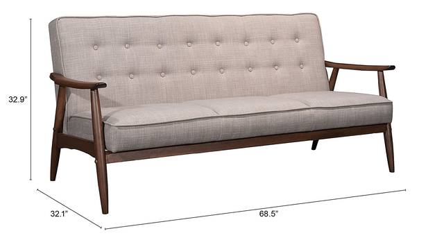 Ballencia Brown Settee - Thumbnail - Image 6
