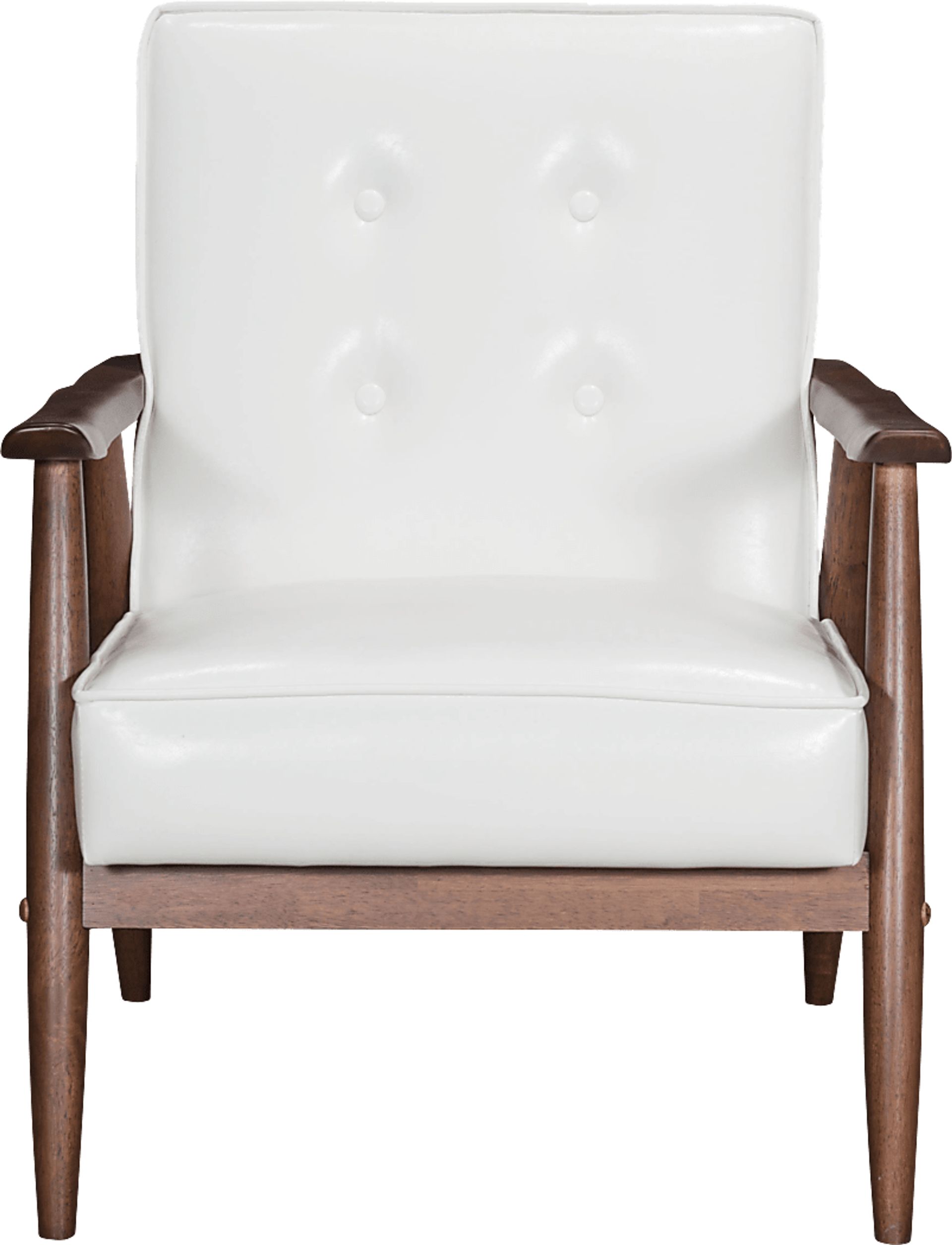 Ballencia White Accent Chair - Image 2