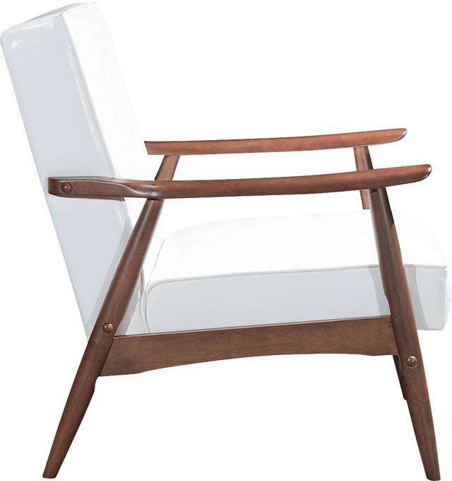 Ballencia White Accent Chair - Thumbnail - Image 3