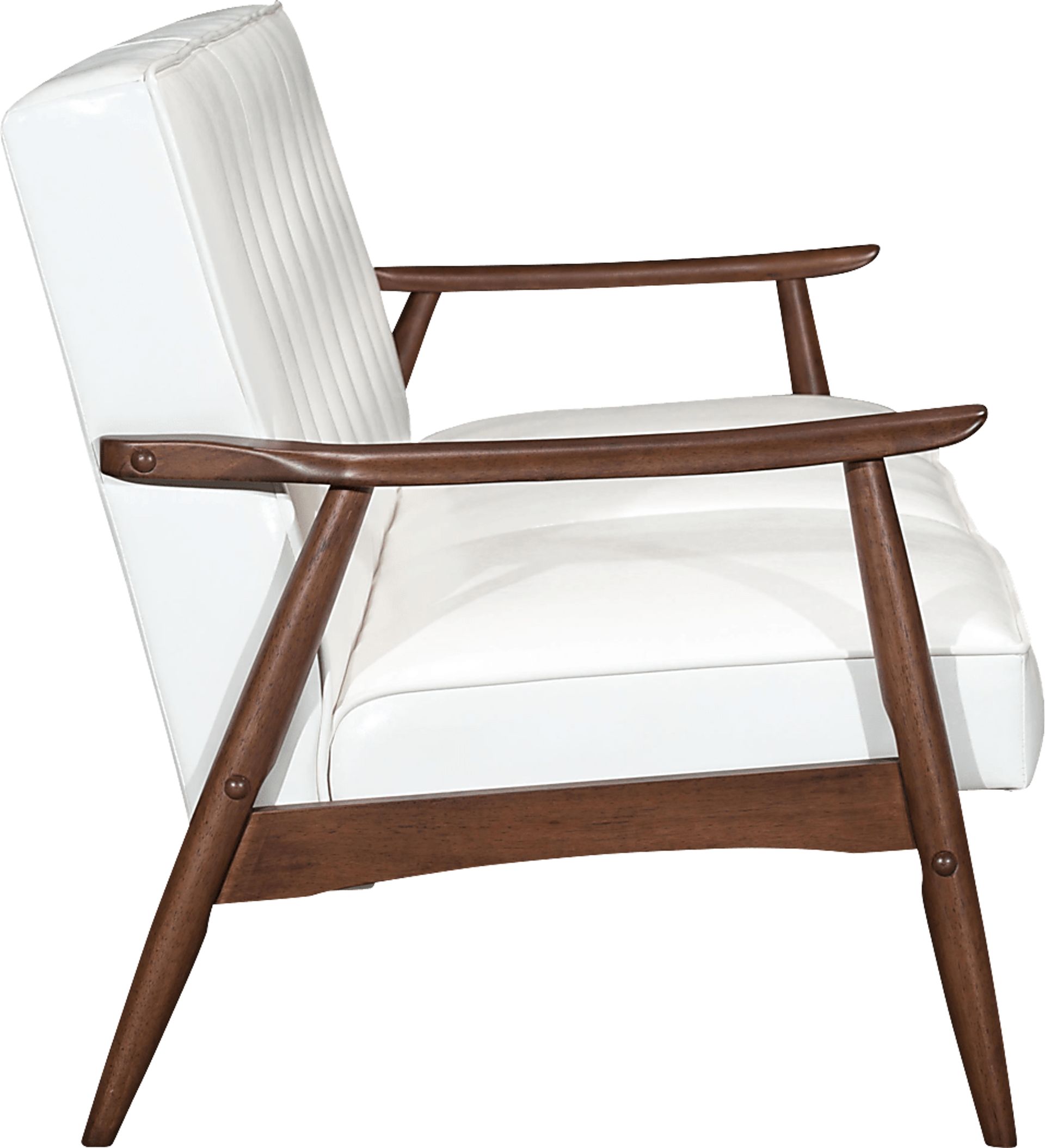 Ballencia White Settee - Image 3