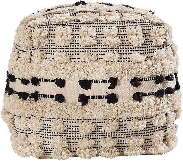 Ballera Beige Pouf - Thumbnail - Image 2