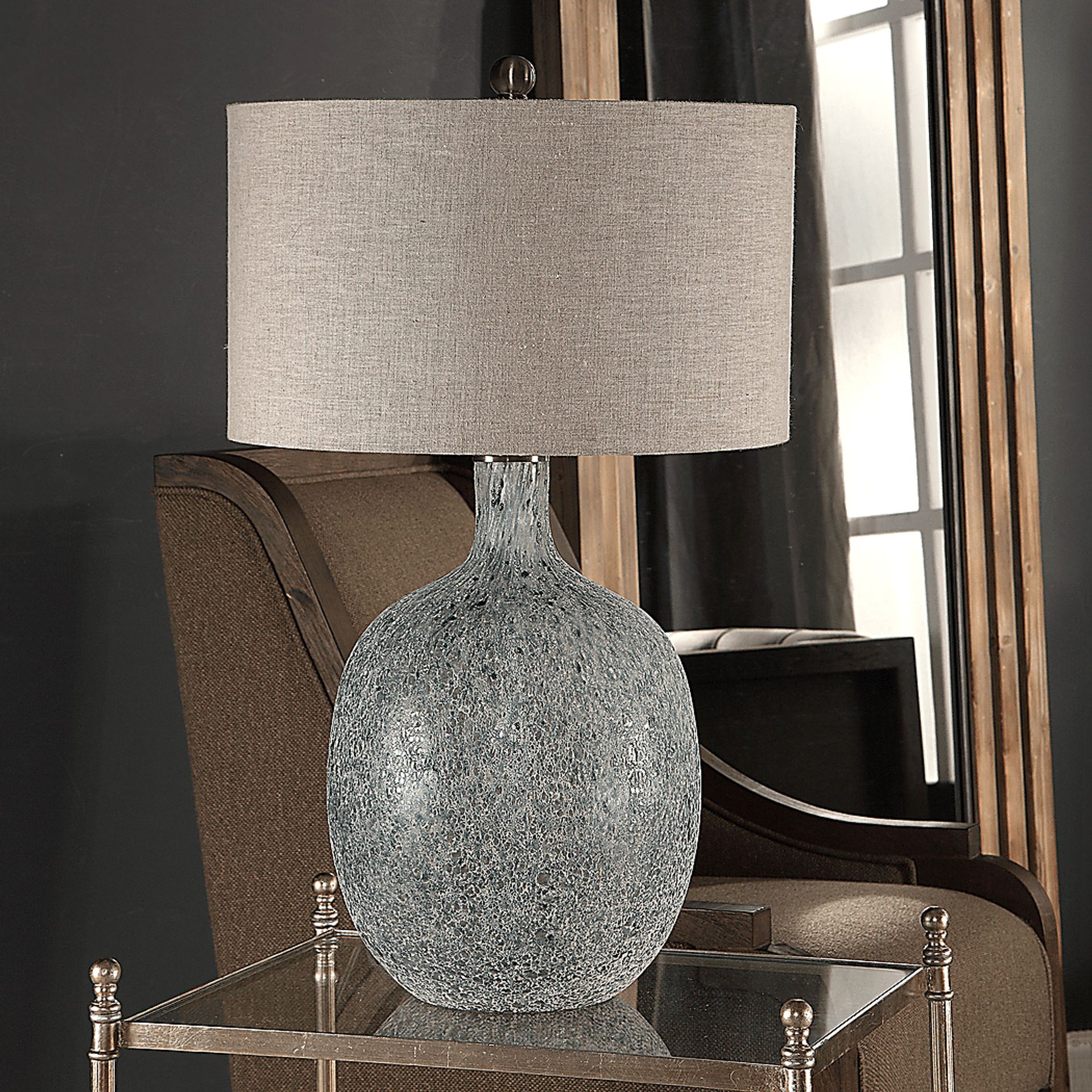 Balliet Bay Blue Lamp - Image 3