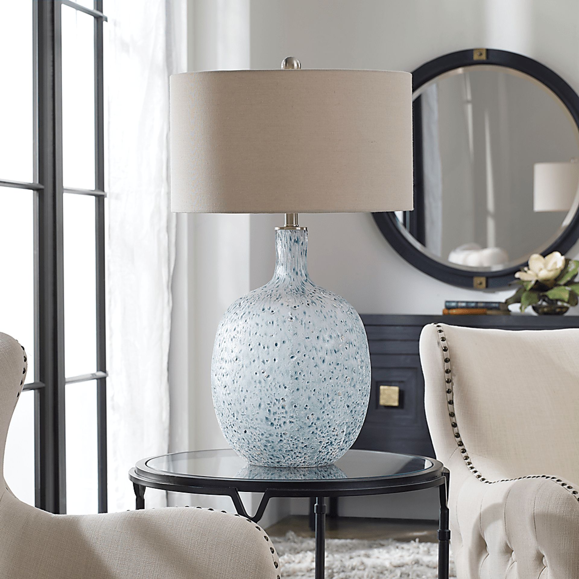 Balliet Bay Blue Lamp - Image 4