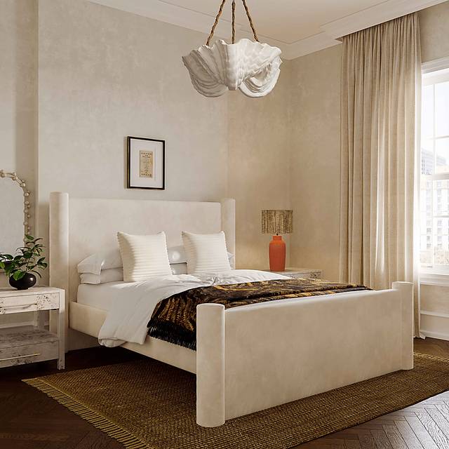 Balliett Cream Full Bed - Thumbnail - Image 2