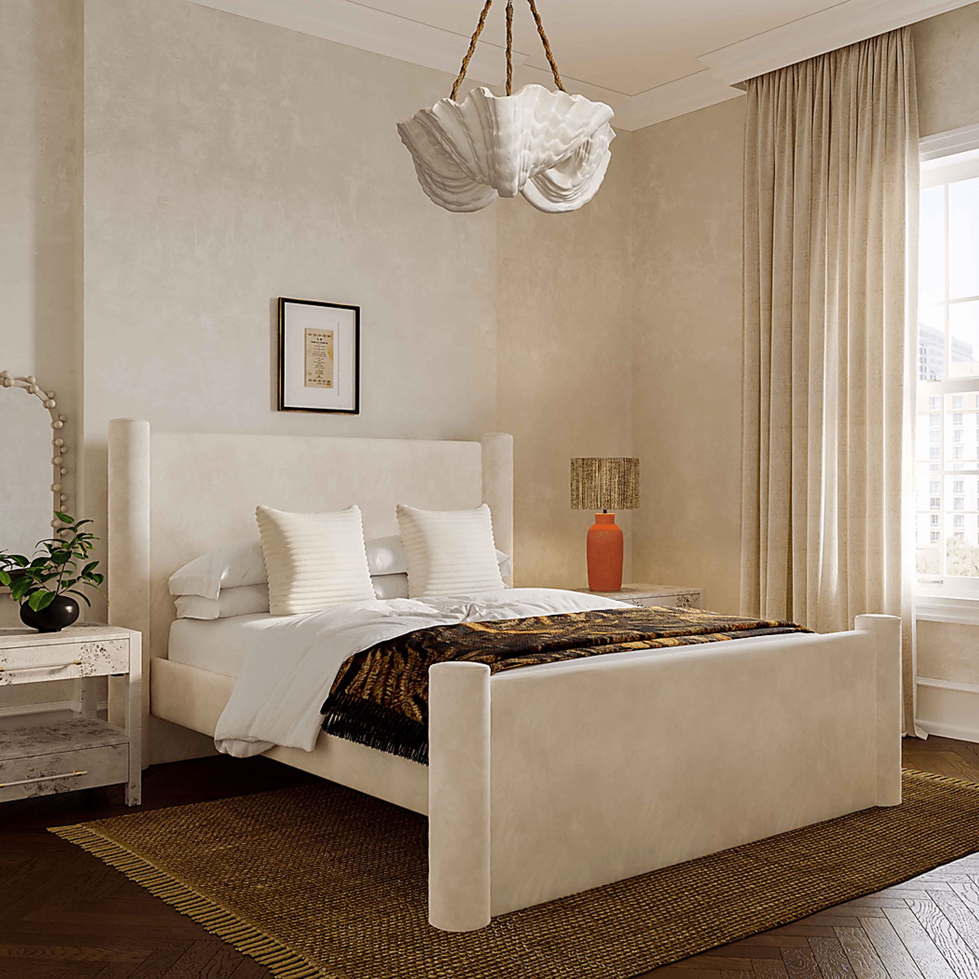 Balliett Cream Full Bed - Image 2