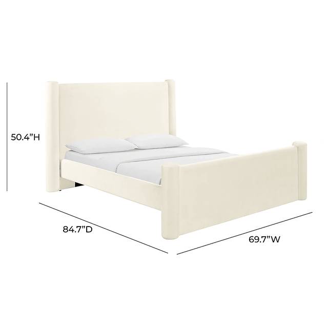 Balliett Cream Full Bed - Thumbnail - Image 8