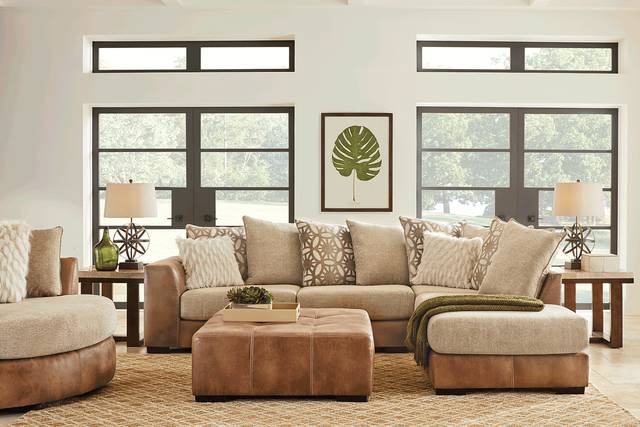 Ballinger Beige 2 Pc Sectional - Thumbnail - Image 2