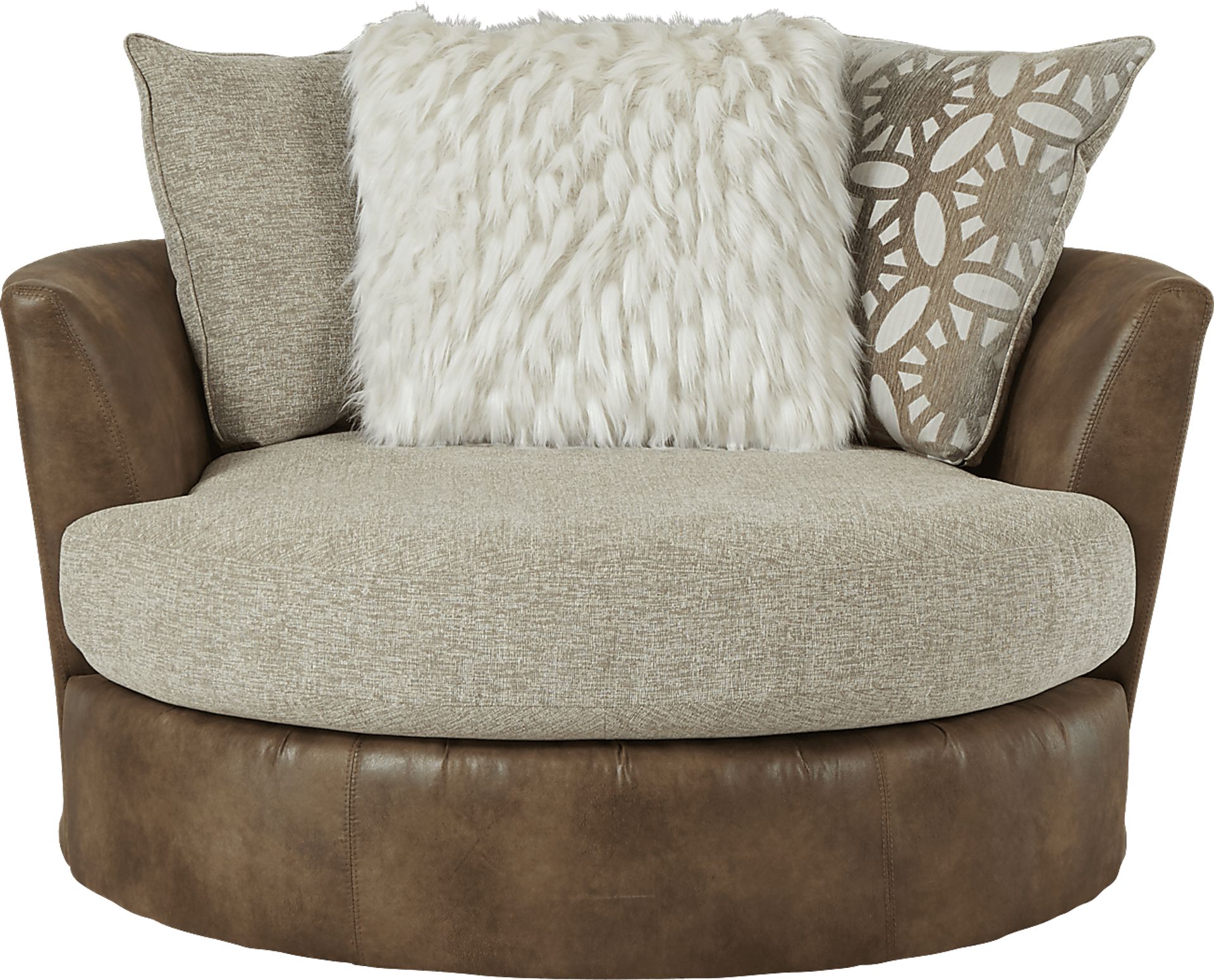 Ballinger Beige 6 Pc Sectional Living Room - Image 4