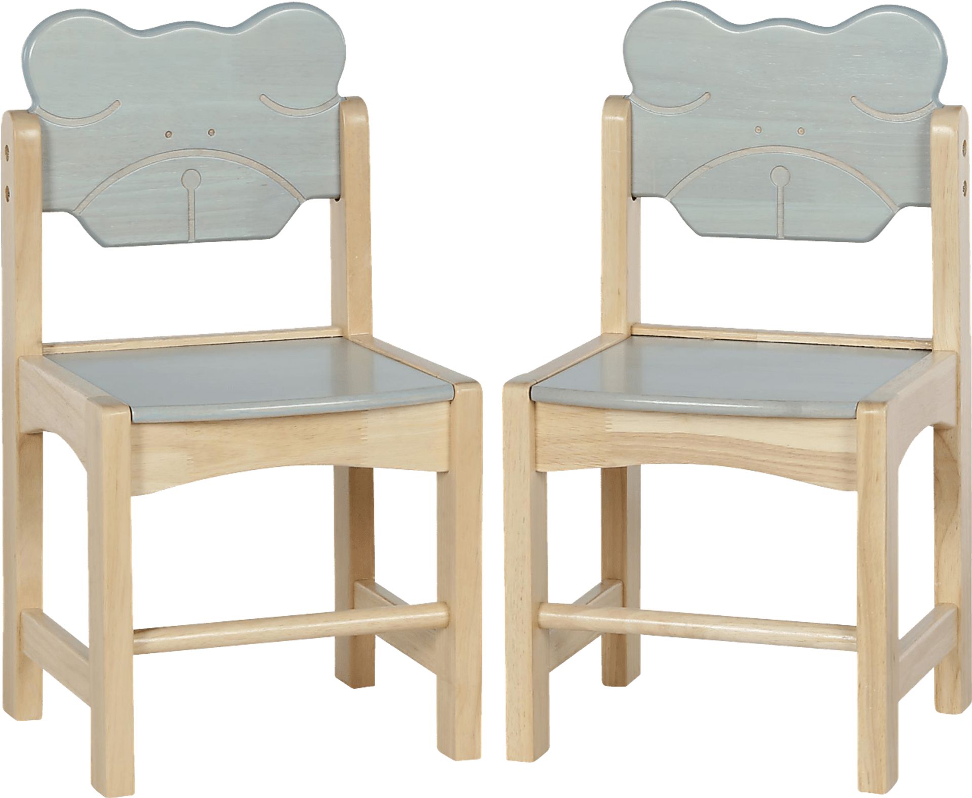 Ballou Natural 3 Pc Toddler Table Set - Image 4