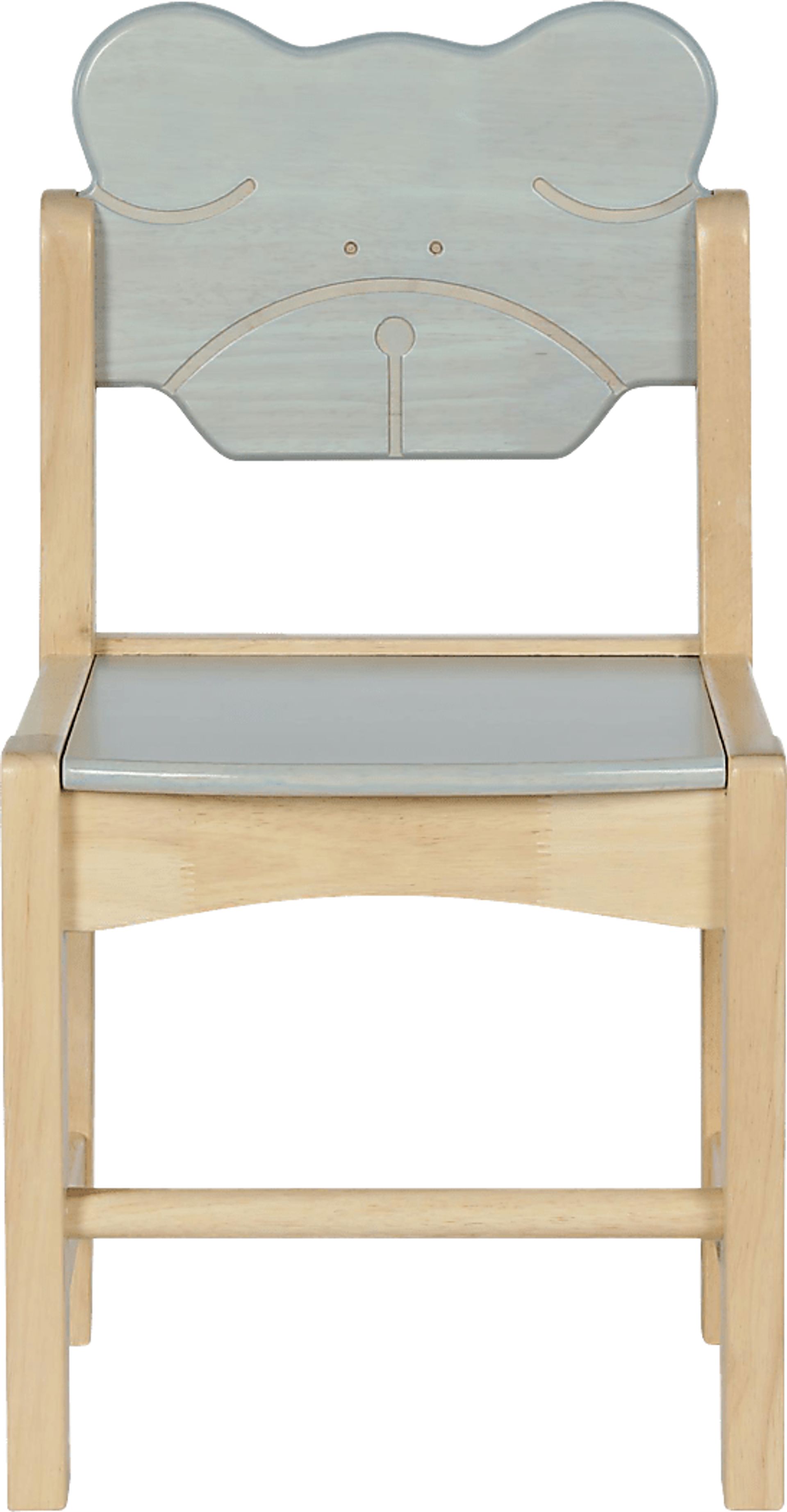 Ballou Natural 3 Pc Toddler Table Set - Image 6