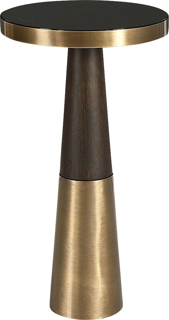 Ballston Brass Accent Table
