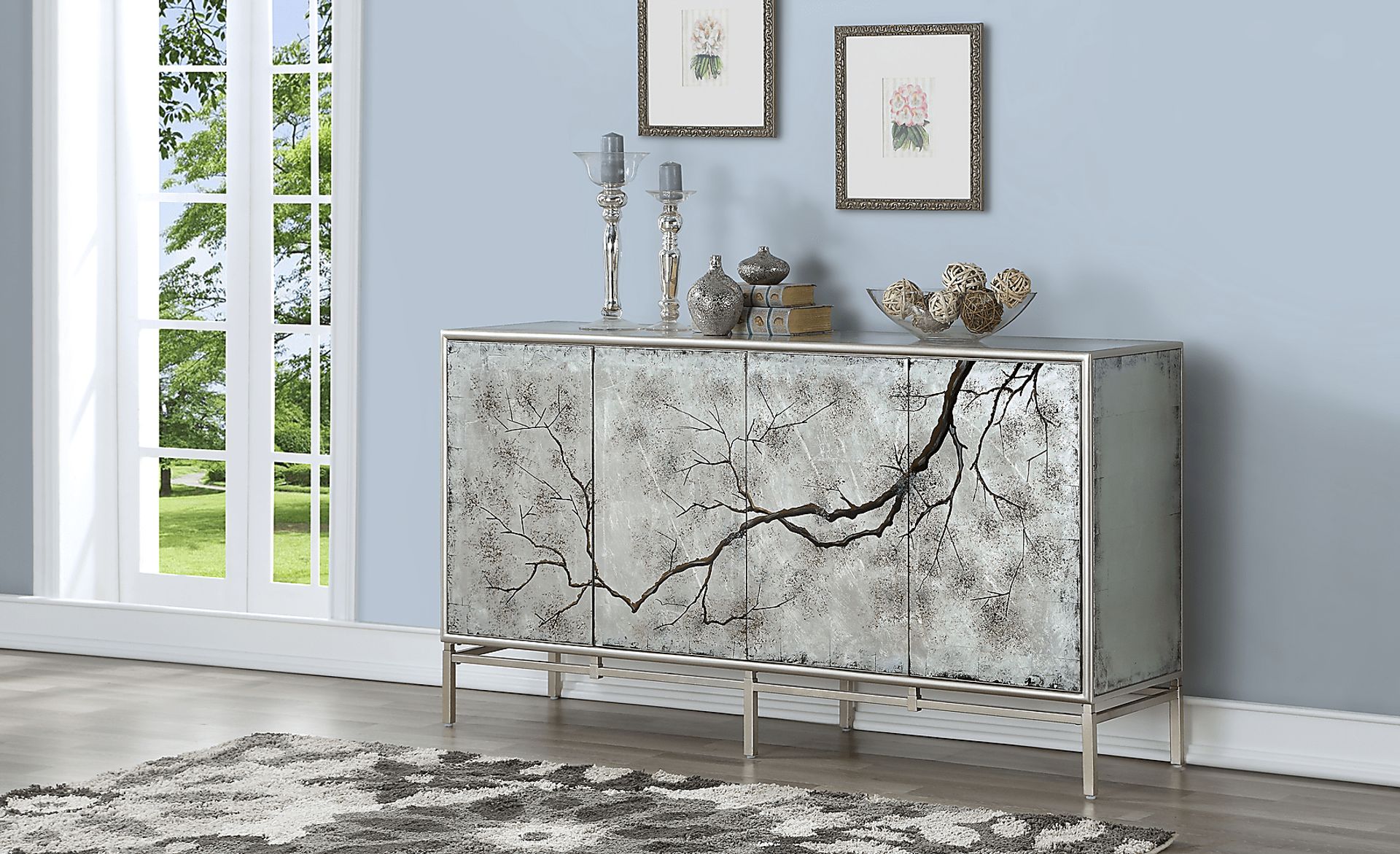 Balltrusol Silver Credenza - Image 3