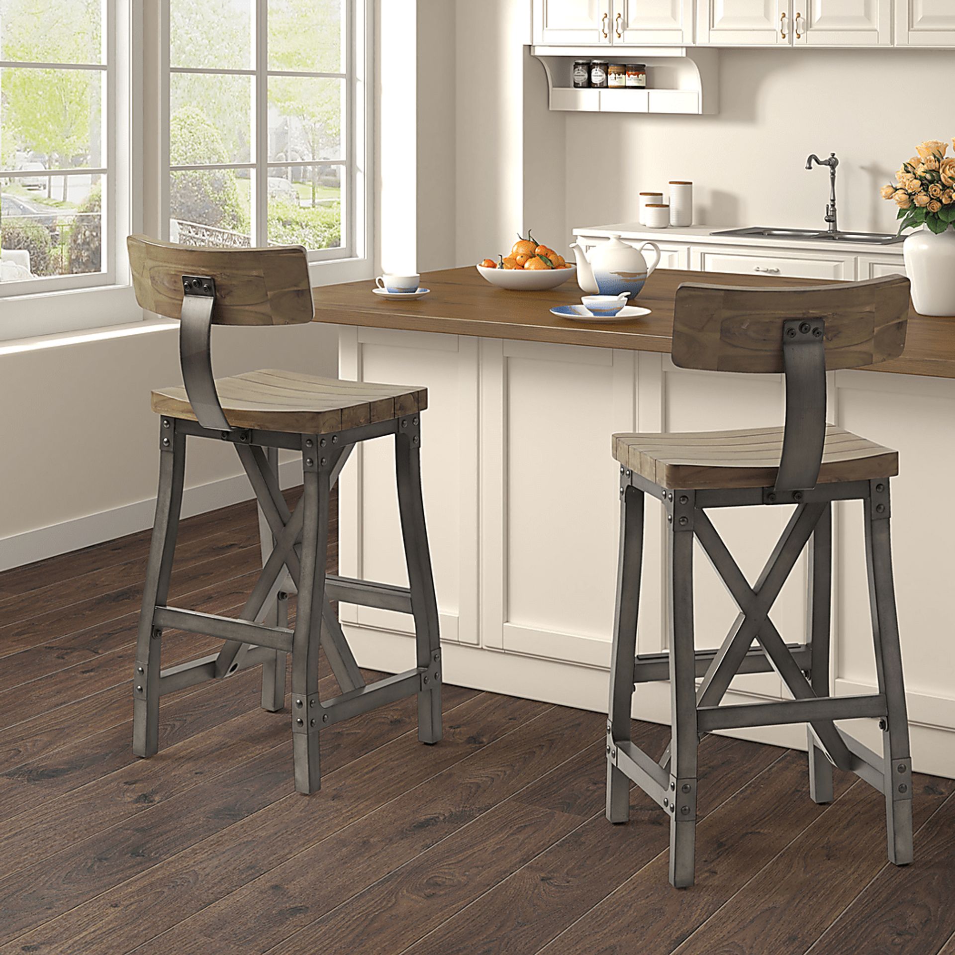 Ballybunion Oak Barstool - Image 7