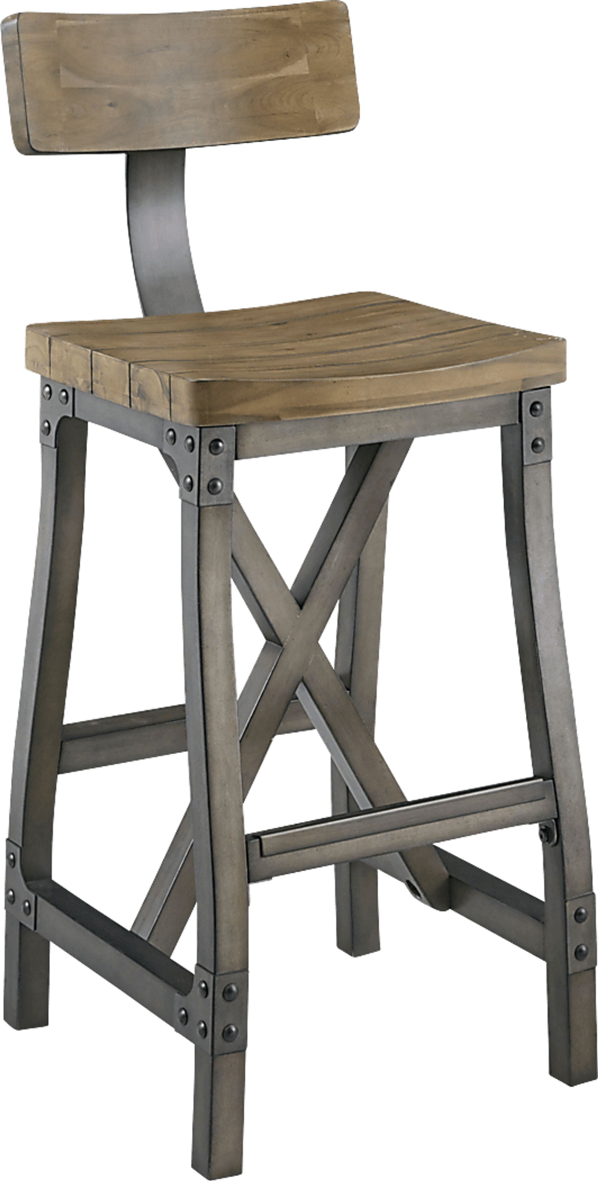 Ballybunion Oak Barstool - Image 1