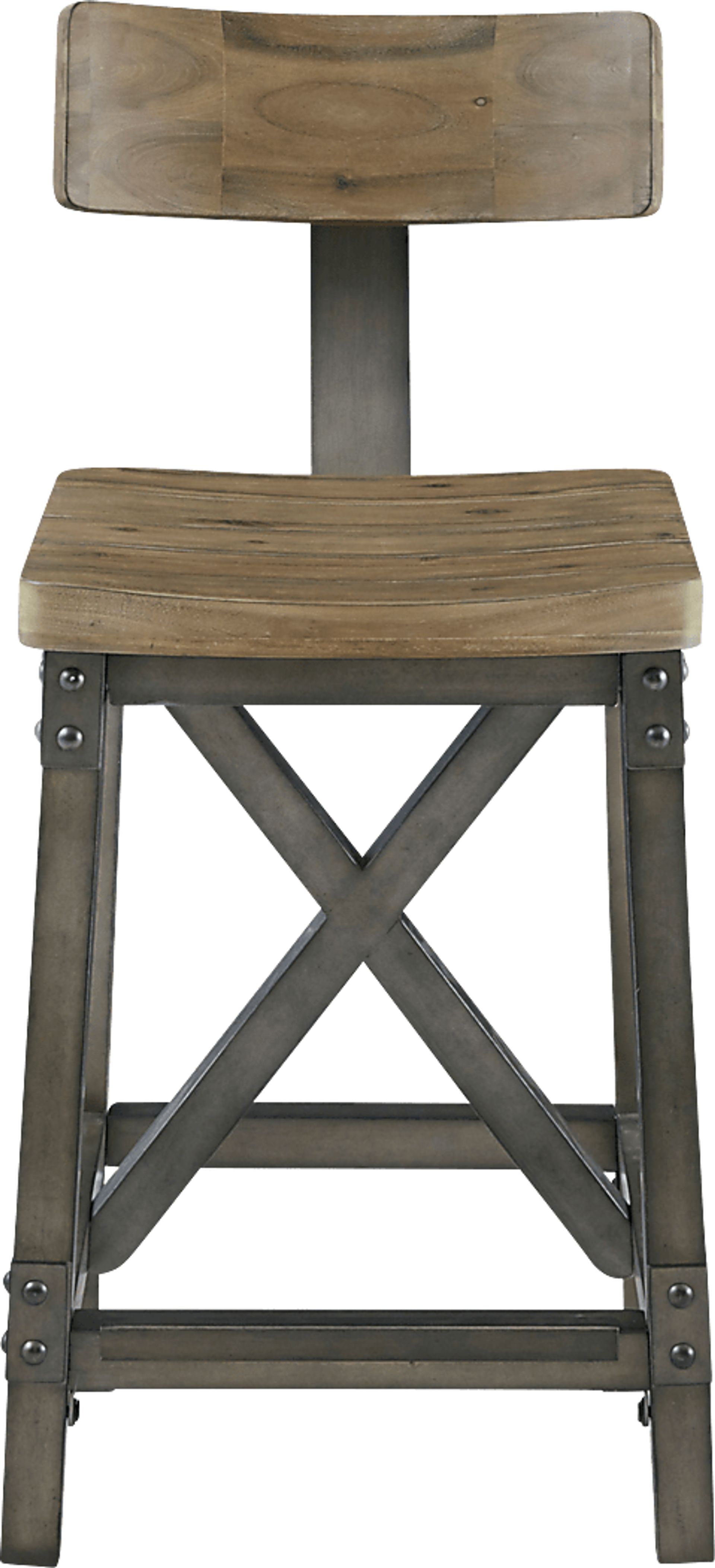 Ballybunion Oak Counter Height Stool - Image 2