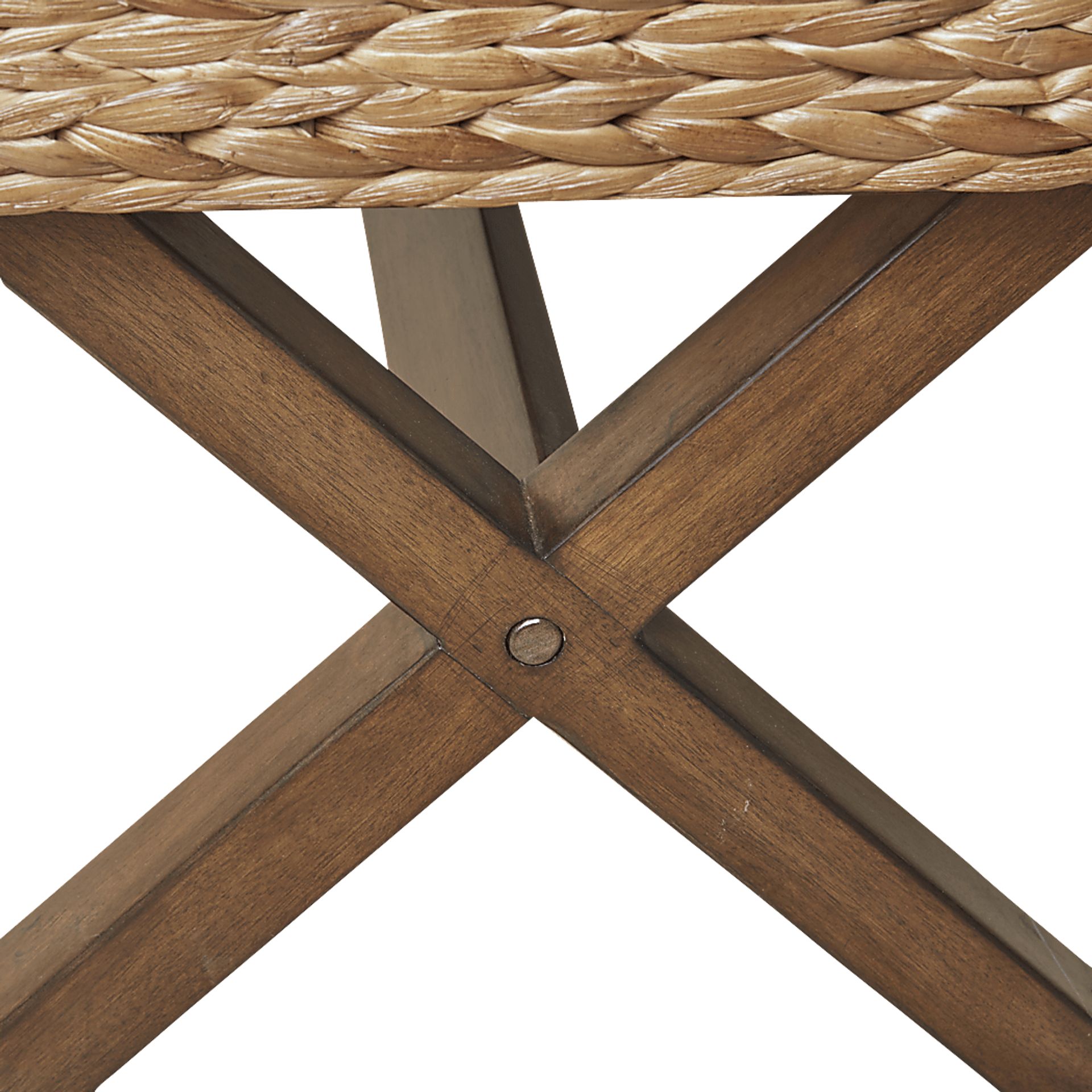 Ballyclarc Brown Accent Bench - Image 4