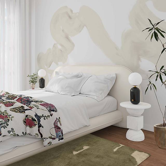 Ballycor Cream Queen Bed - Thumbnail - Image 2