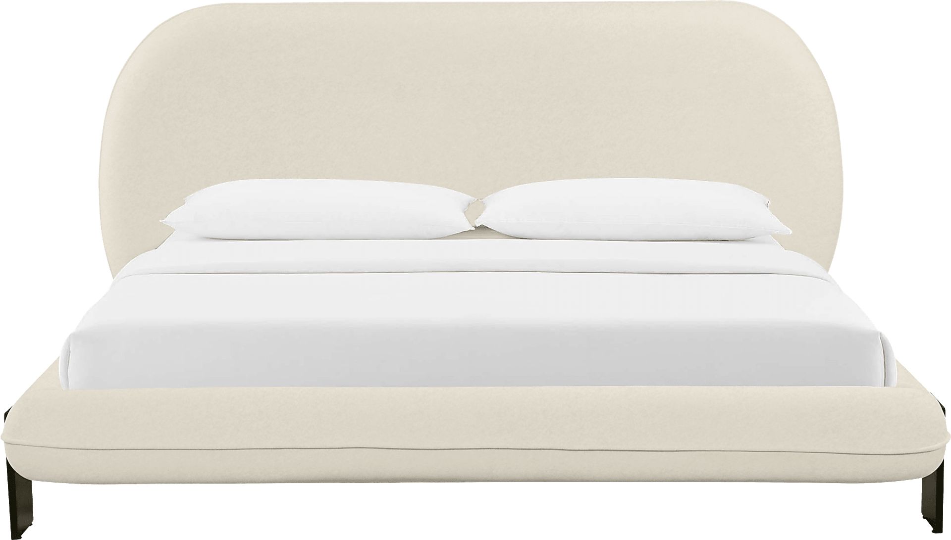 Ballycor Cream Queen Bed - Image 3