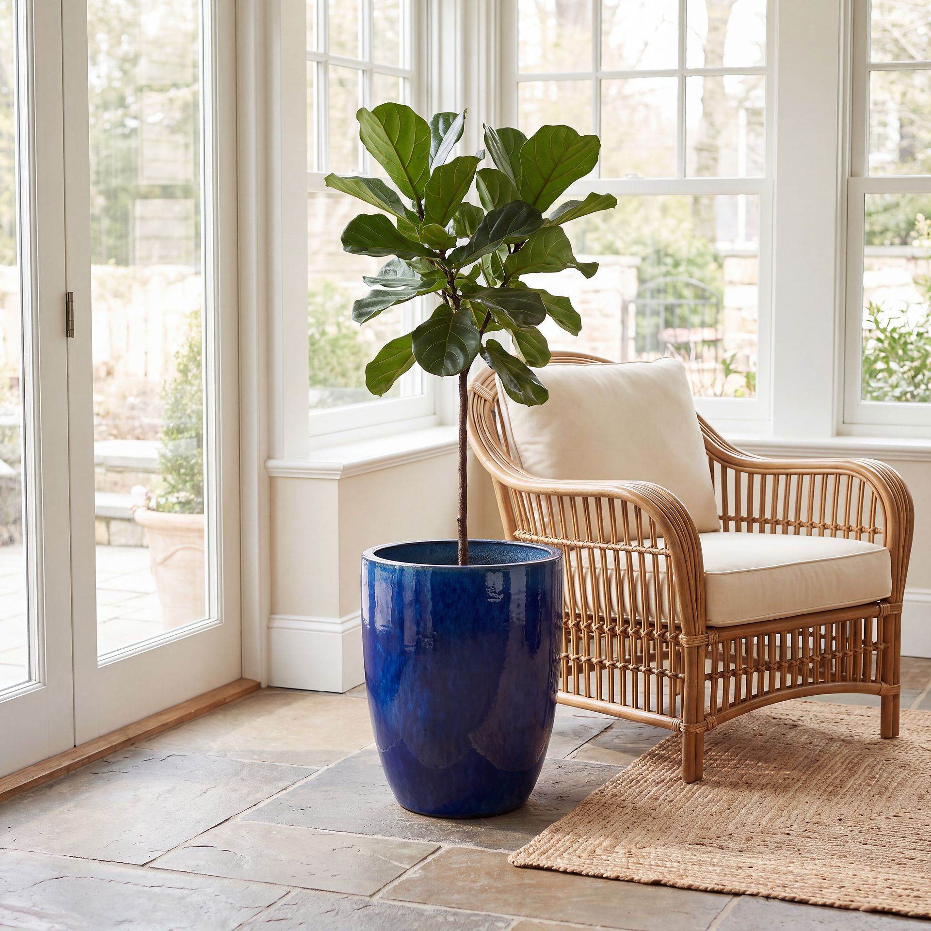 Ballyhask Blue Planter - Image 2