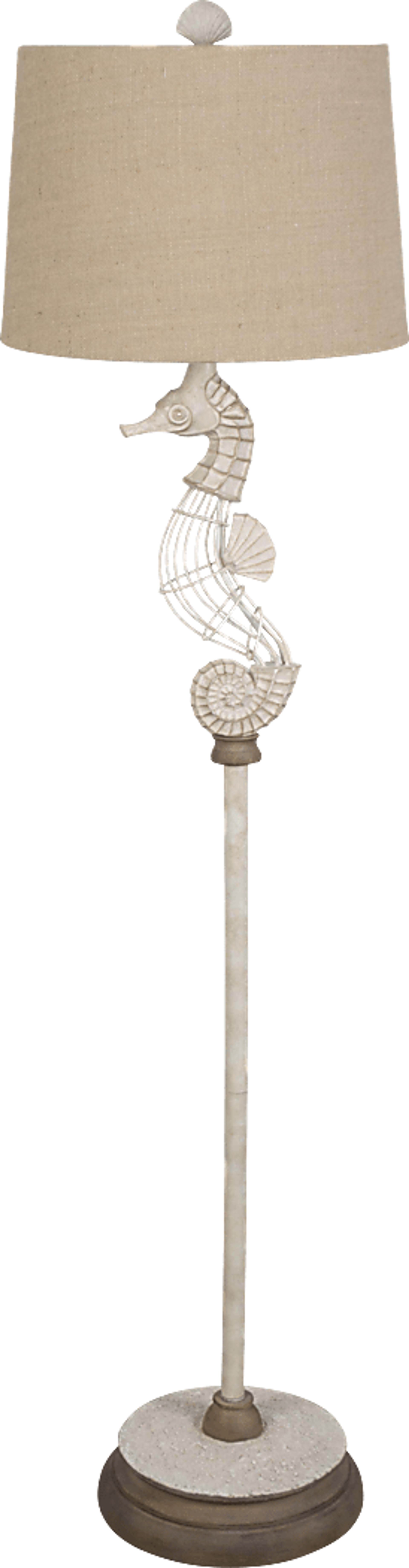 Balmaha White Floor Lamp - Image 1