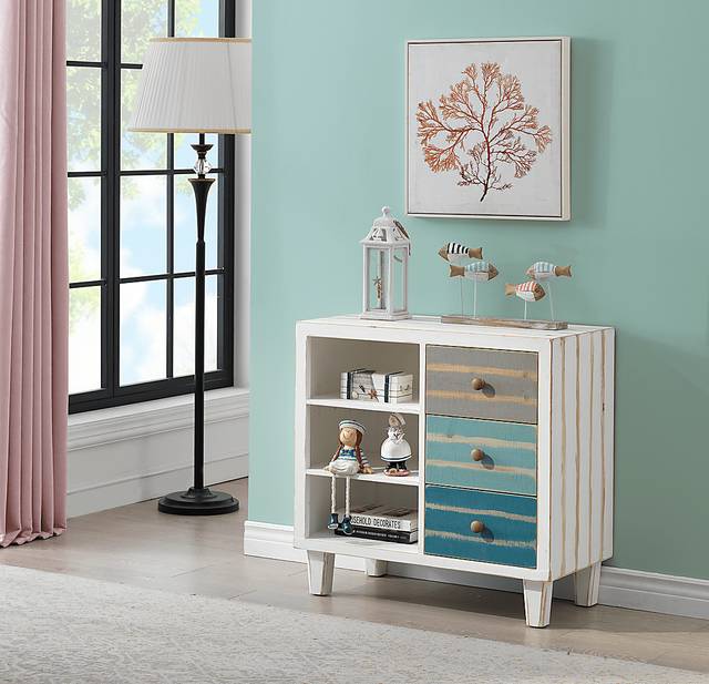 Balmorai White Accent Cabinet - Thumbnail - Image 5