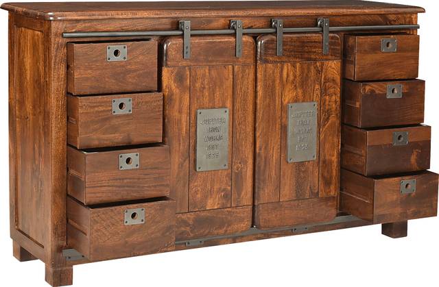Balmorhea Brown Credenza - Thumbnail - Image 5