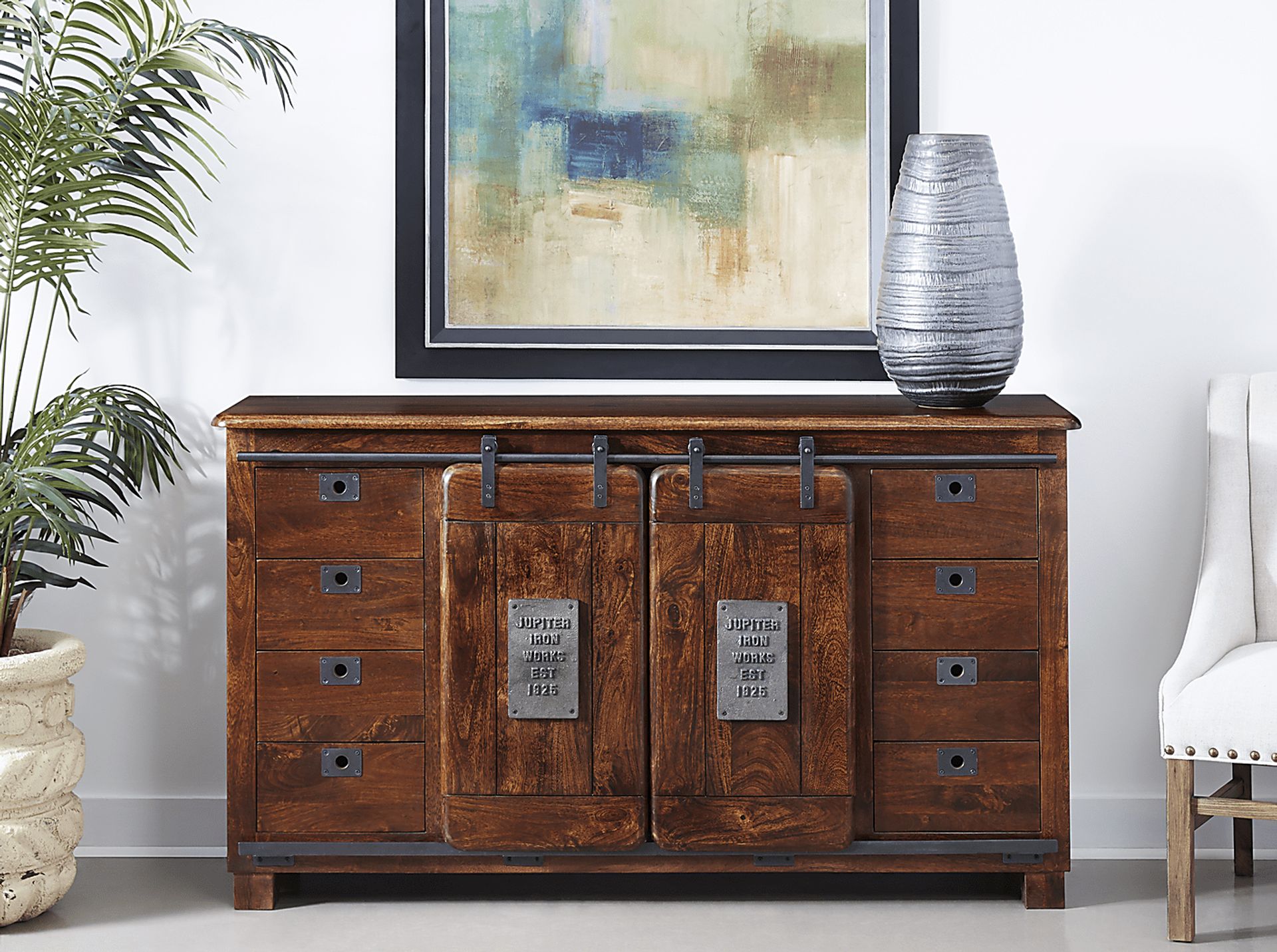 Balmorhea Brown Credenza - Image 8