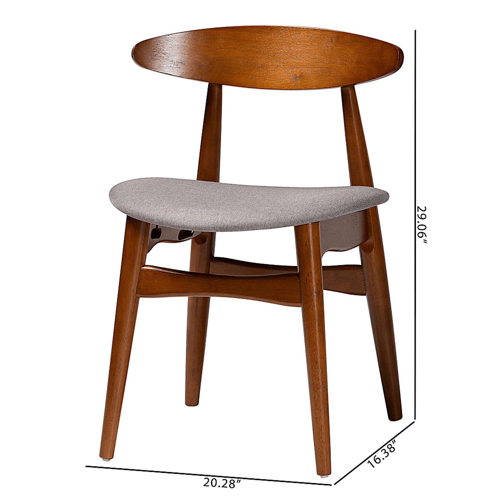 Balmorhea Brown Dining Chair - Image 7