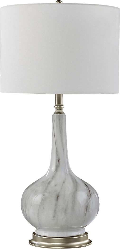 Balnor White Table Lamp