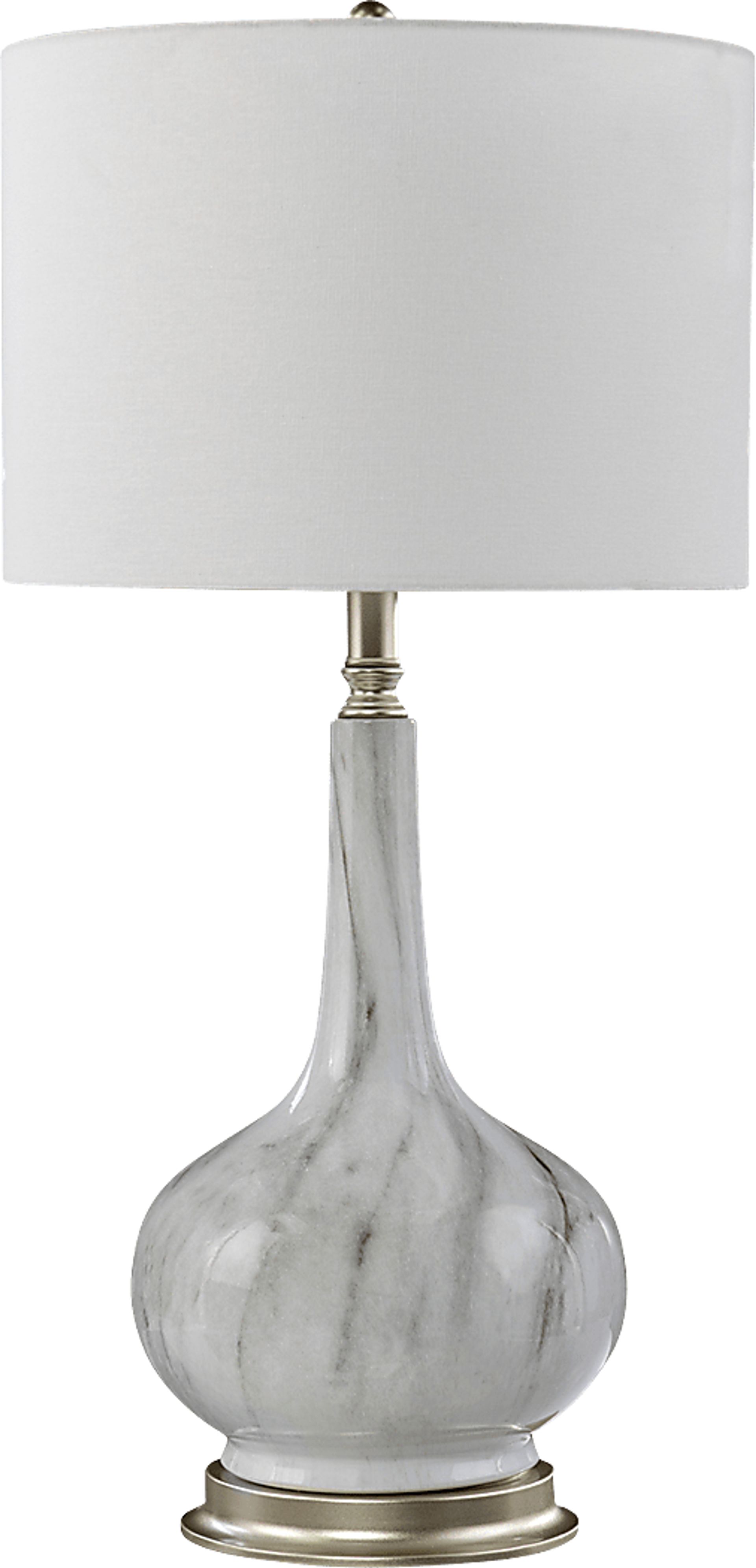 Balnor White Table Lamp - Image 1