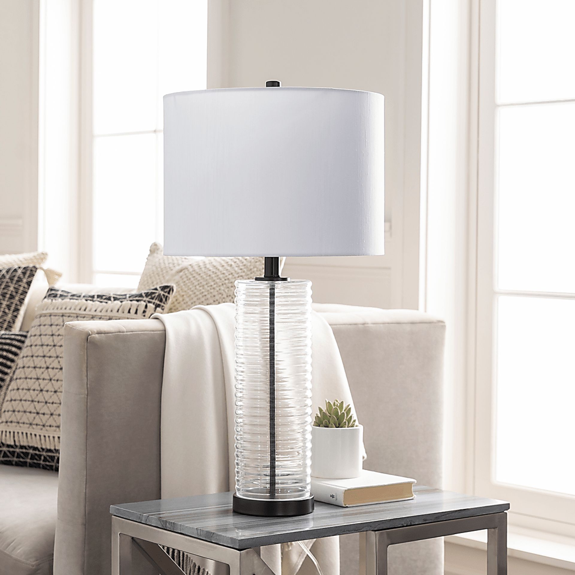 Balsam Point Gray Lamp - Image 5