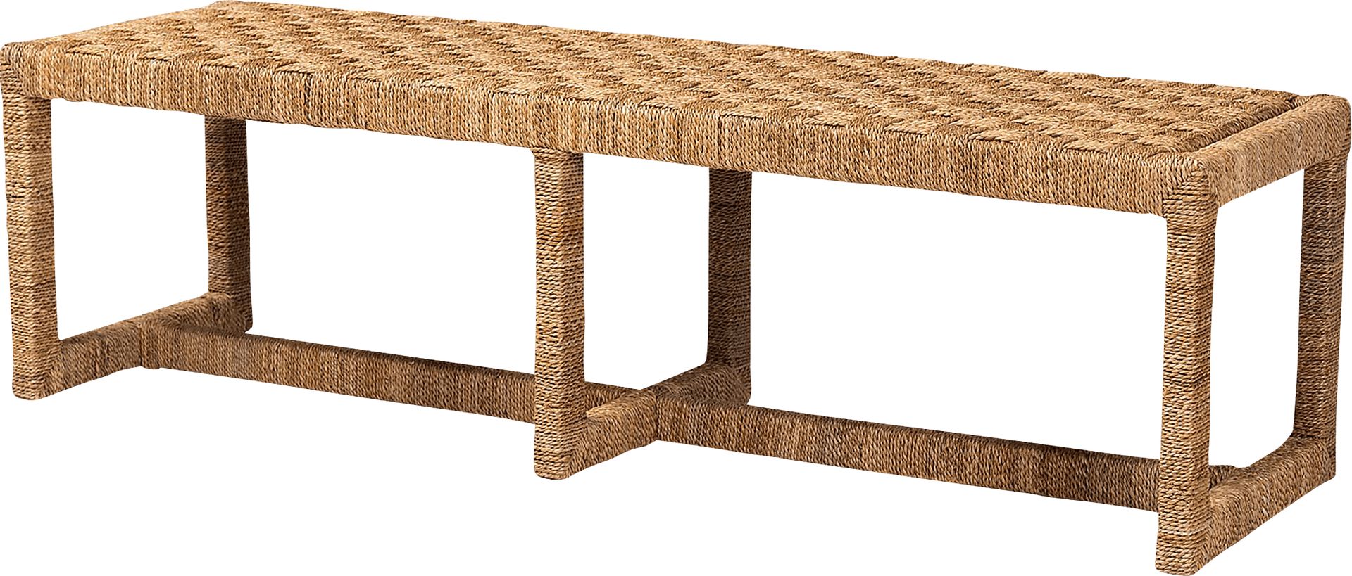 Balsamy Brown Accent Bench - Image 1